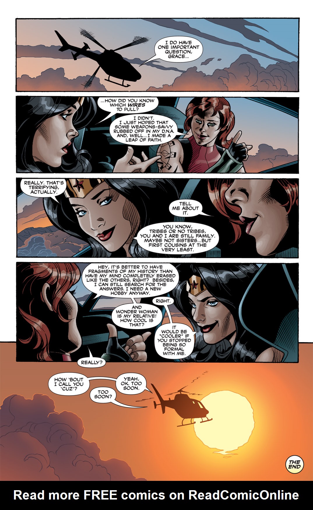 Read online Outsiders: Five of a Kind comic -  Issue # Issue Wonder Woman-Grace - 23