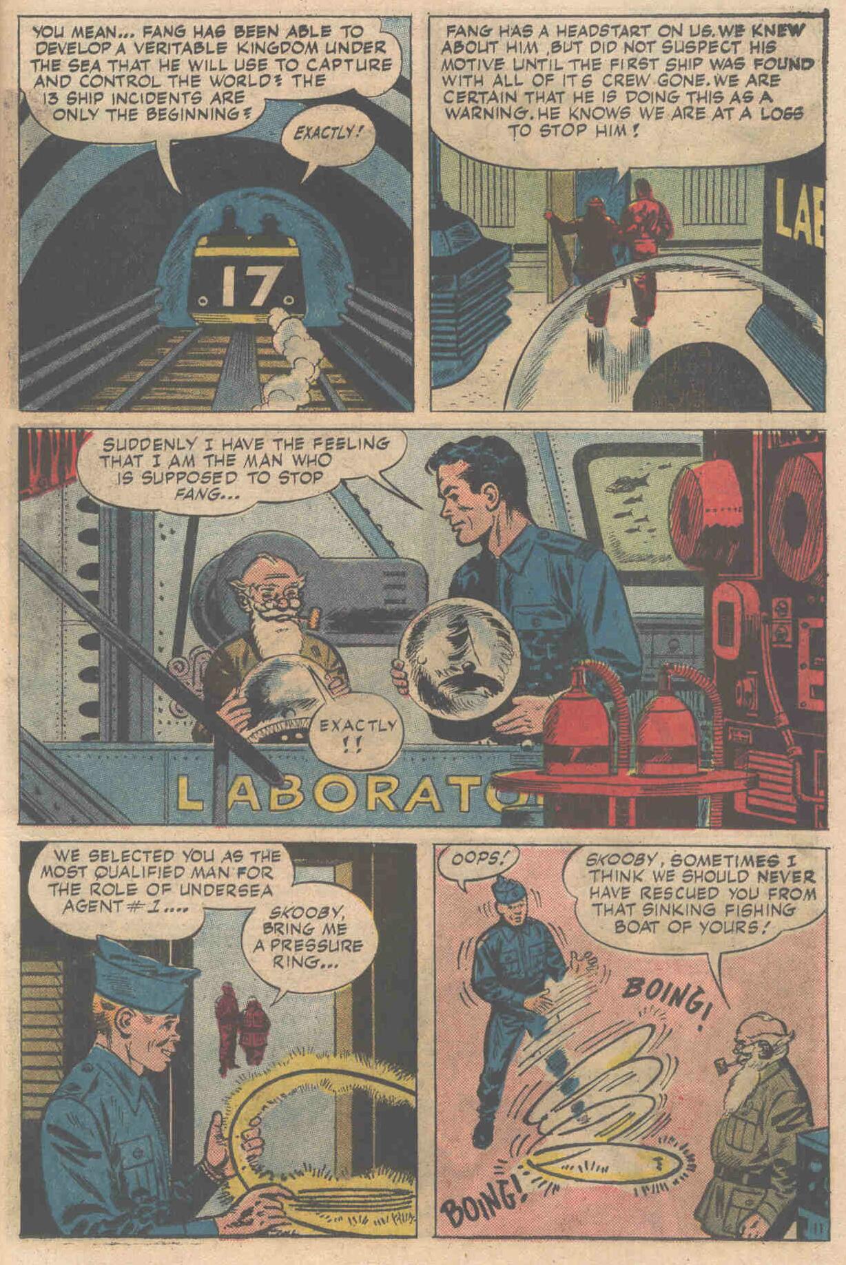 Read online Undersea Agent comic -  Issue #1 - 13