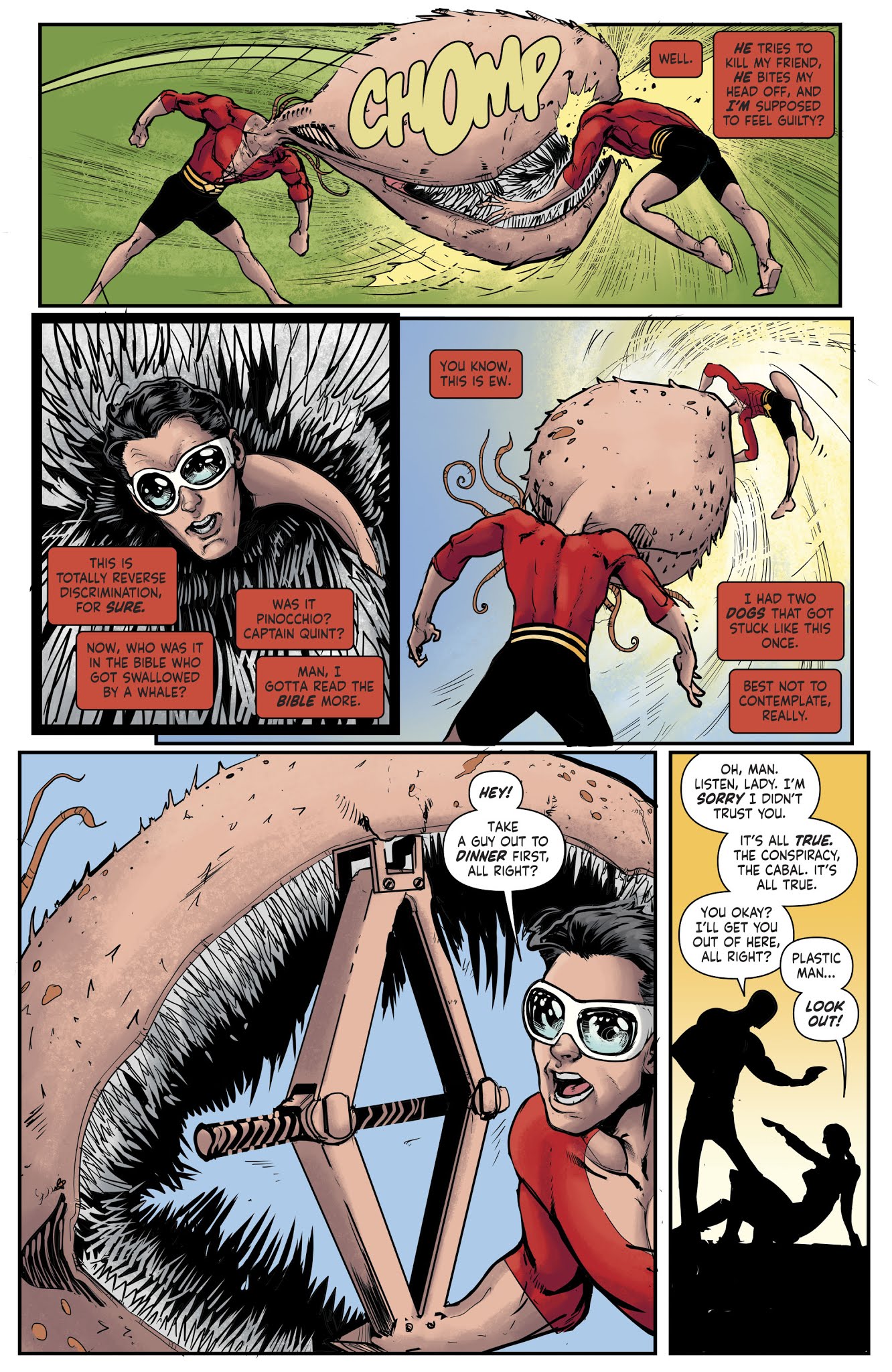 Read online Plastic Man (2018) comic -  Issue #5 - 20