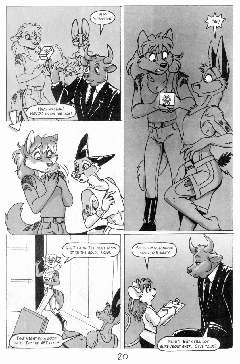 Read online Havoc Inc. comic -  Issue #6 - 21