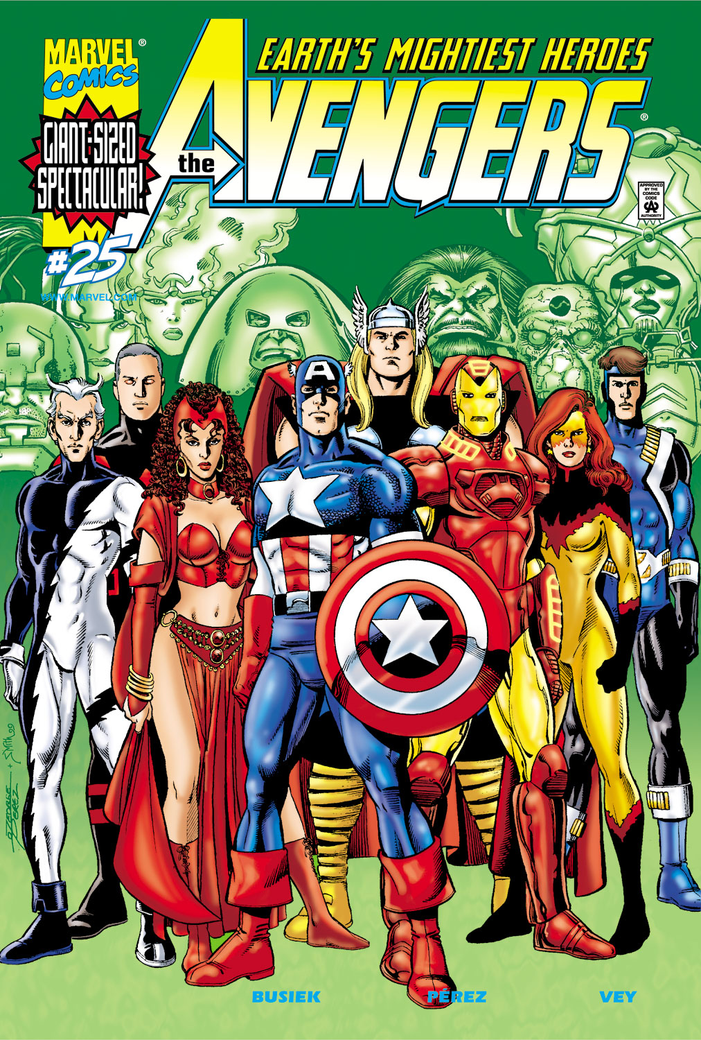 Read online Avengers (1998) comic -  Issue #25 - 1
