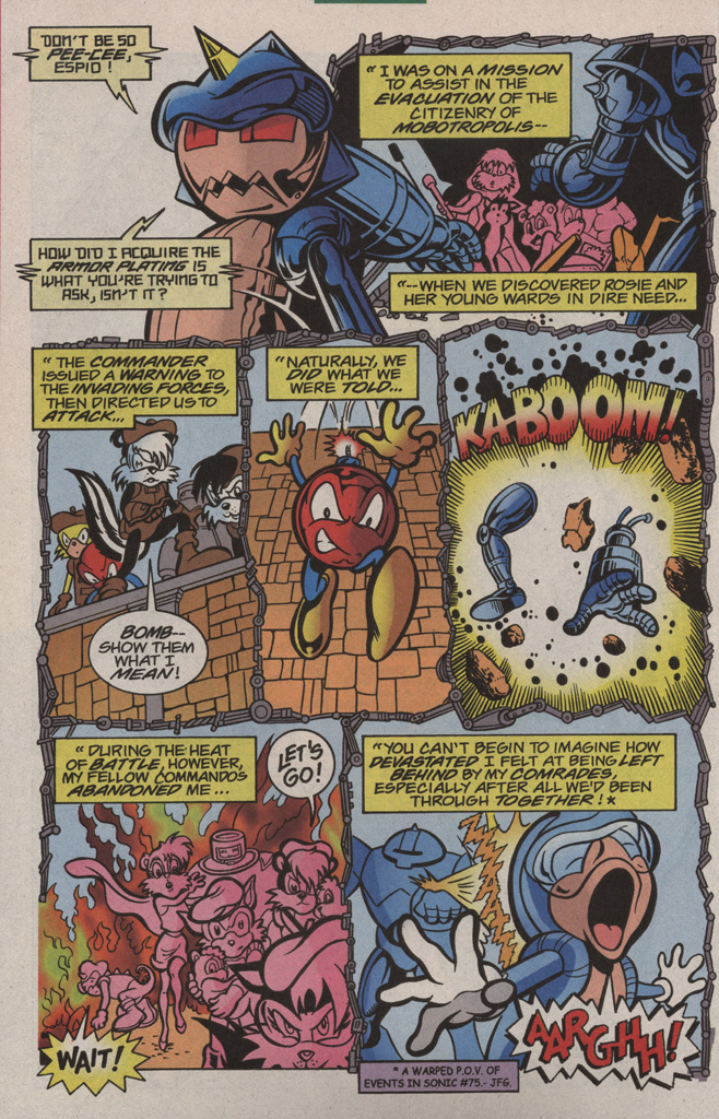 Read online Knuckles the Echidna comic -  Issue #31 - 24