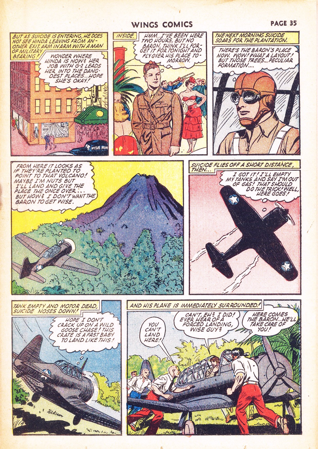 Read online Wings Comics comic -  Issue #31 - 36