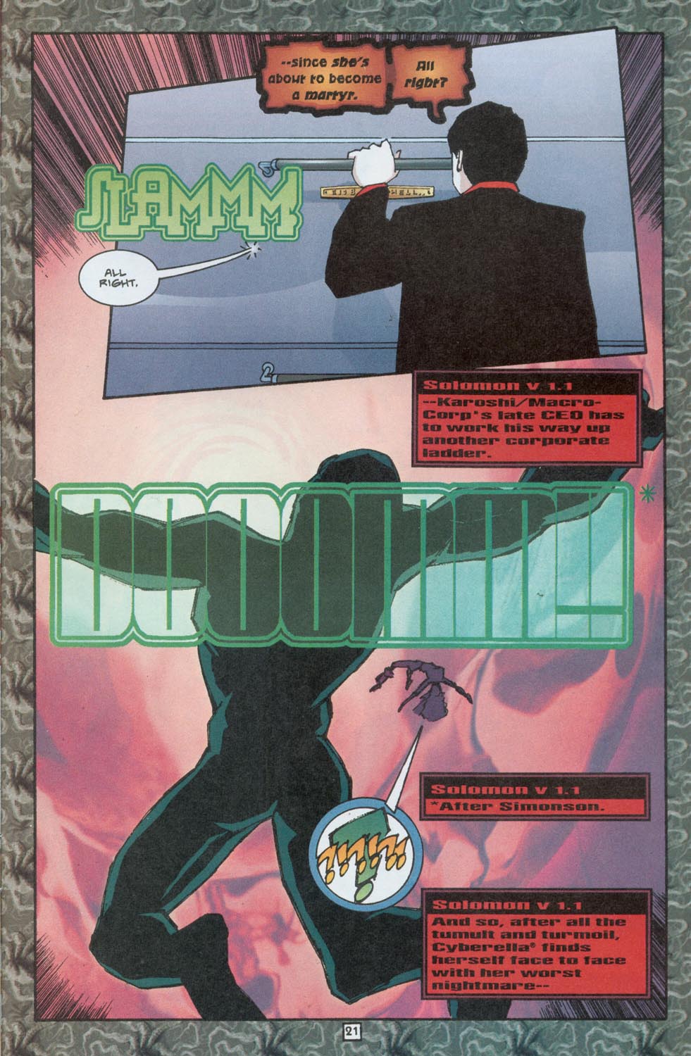 Read online Cyberella comic -  Issue #7 - 20