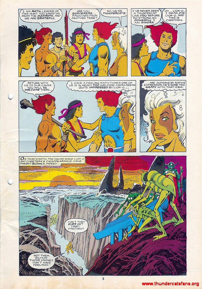 Read online ThunderCats (1987) comic -  Issue #14 - 5