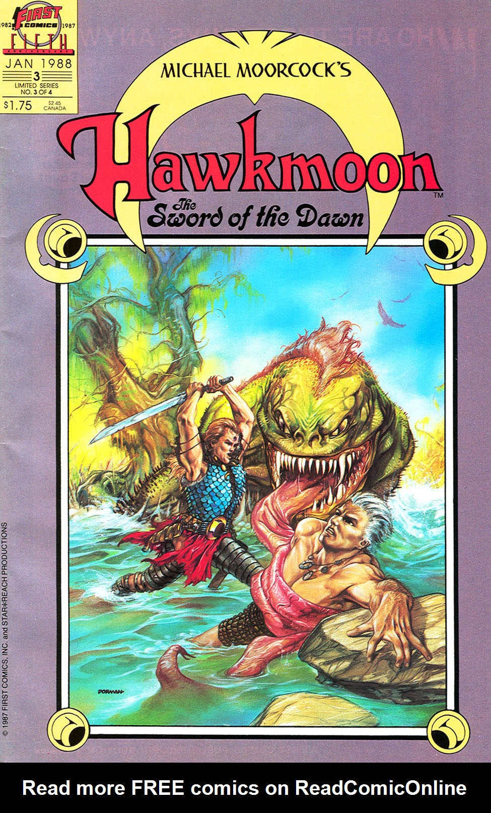 Read online Hawkmoon: The Sword of the Dawn comic -  Issue #3 - 1