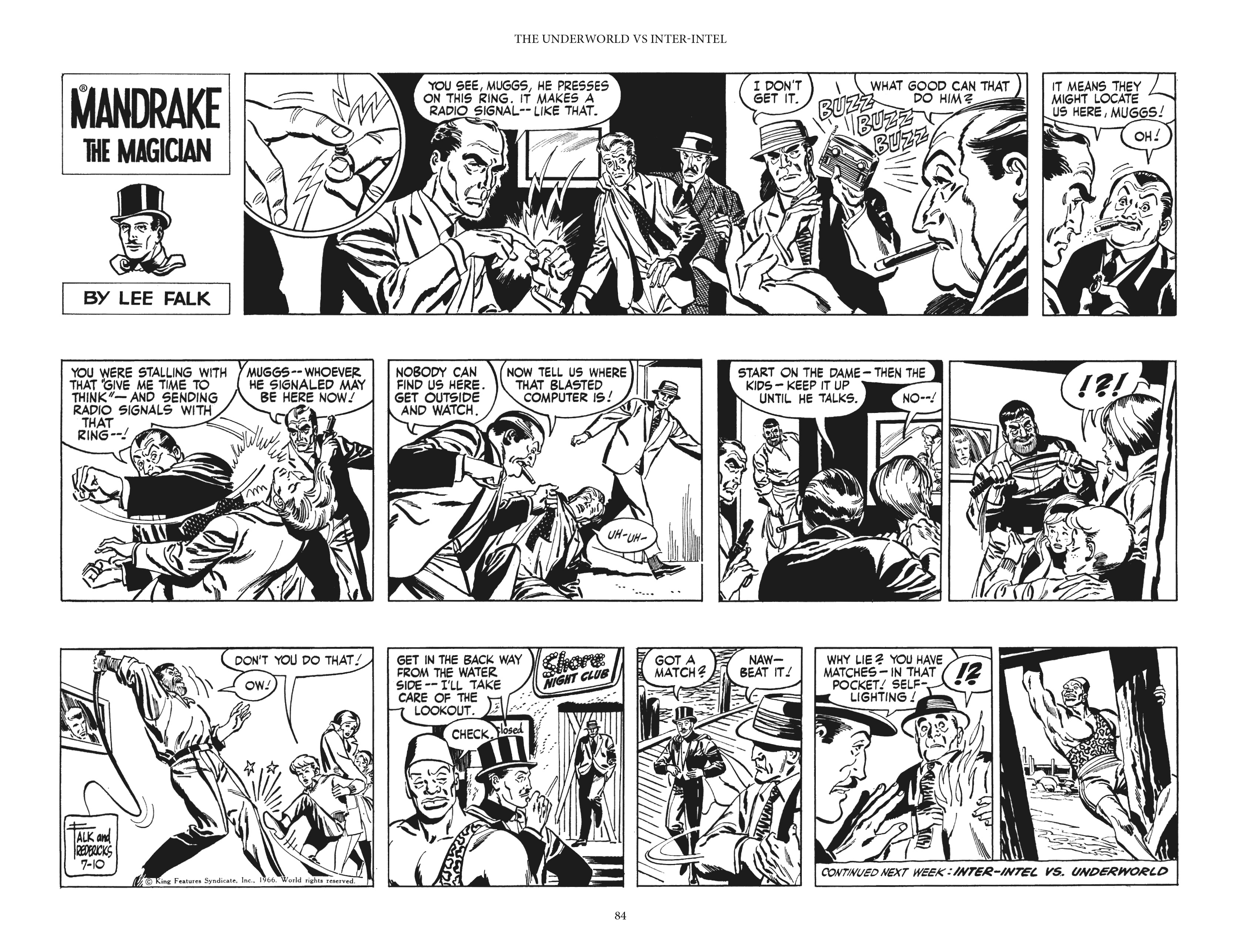 Read online Mandrake the Magician: The Fred Fredricks Sundays comic -  Issue # TPB (Part 1) - 85