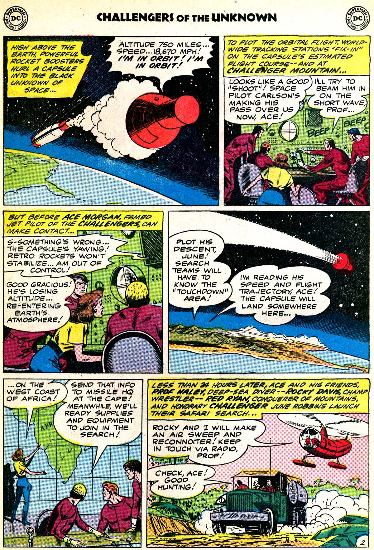 Challengers of the Unknown (1958) Issue #20 #20 - English 20