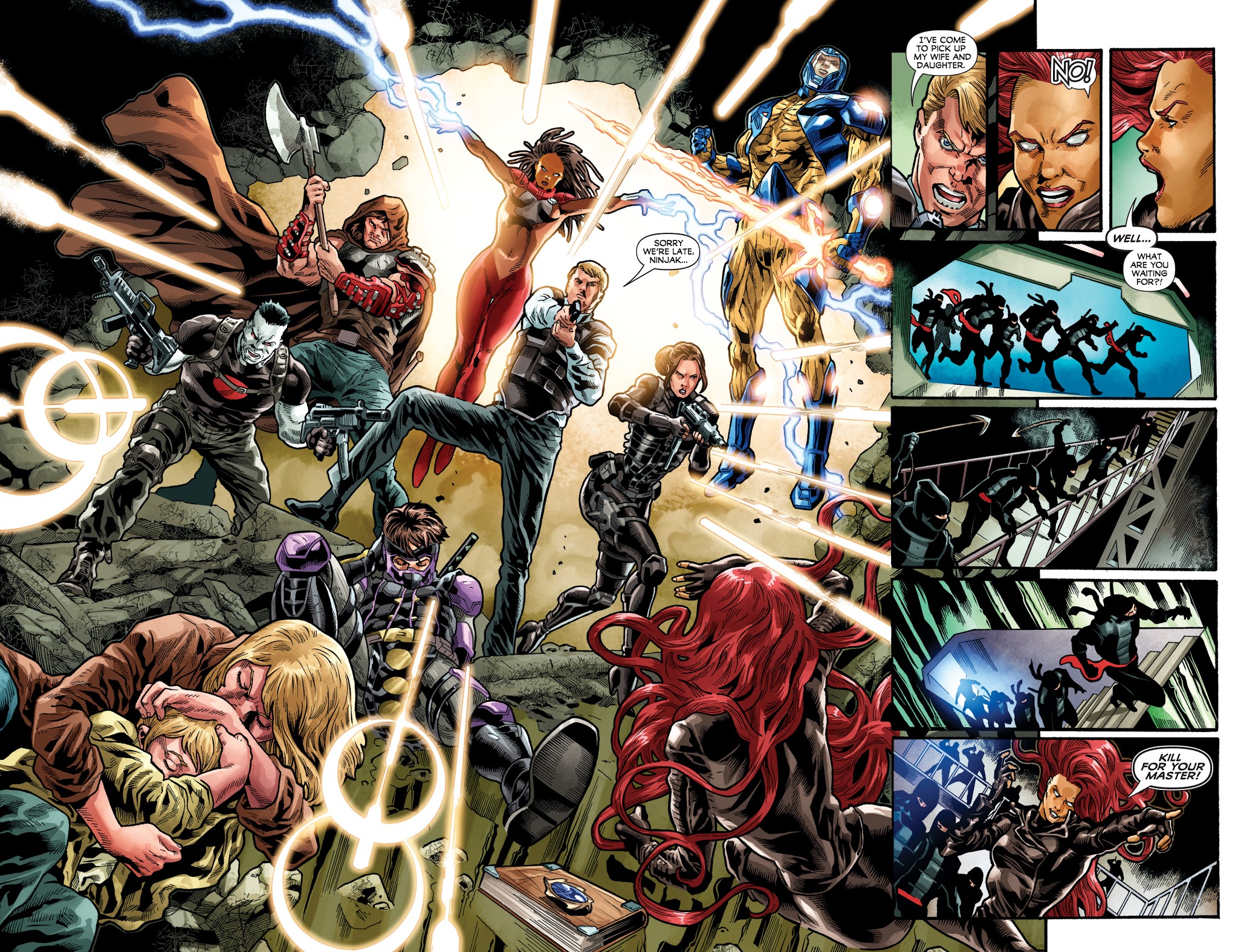 Read online Ninjak Vs. the Valiant Universe comic -  Issue #4 - 10