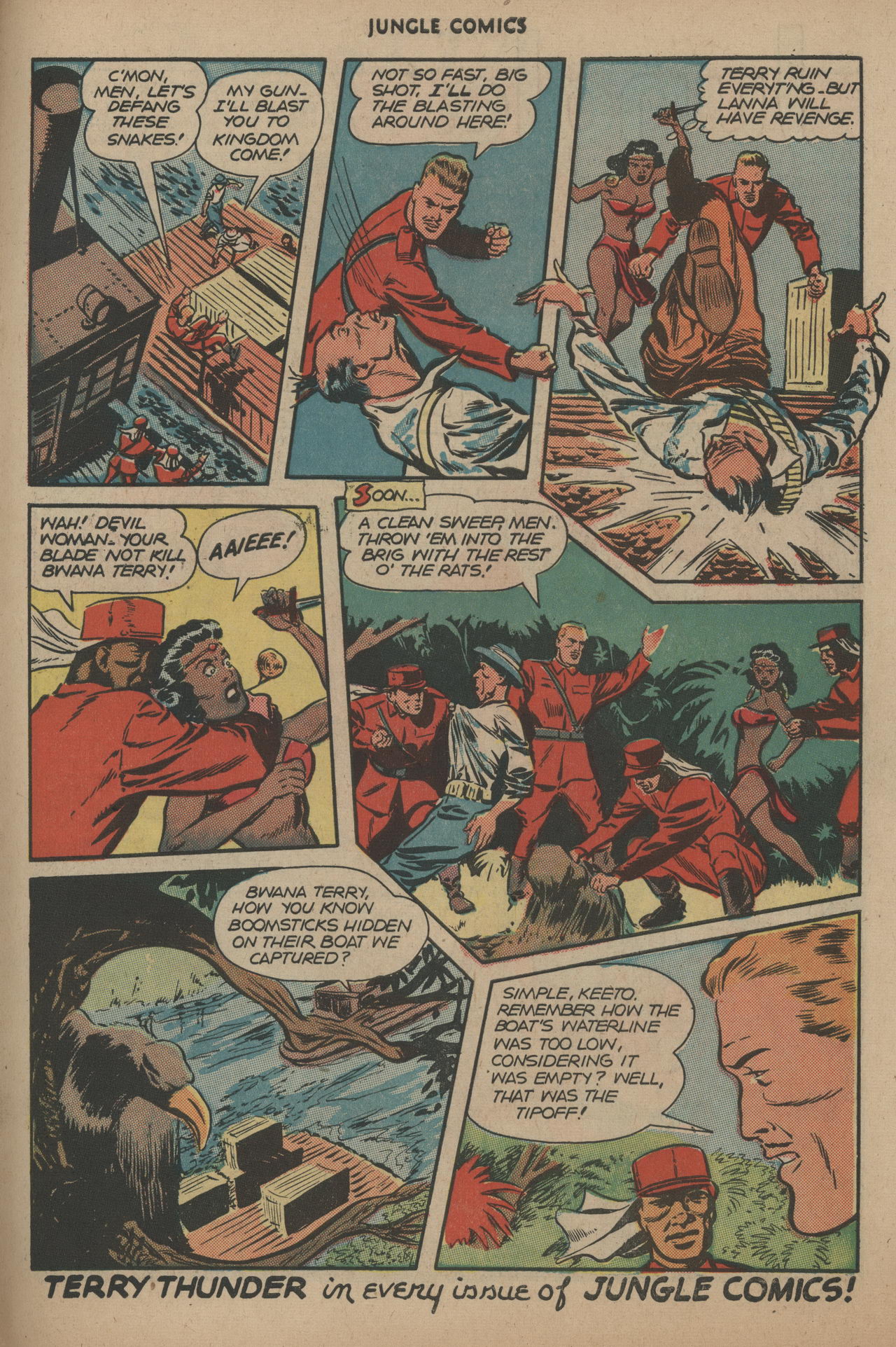 Read online Jungle Comics comic -  Issue #81 - 41