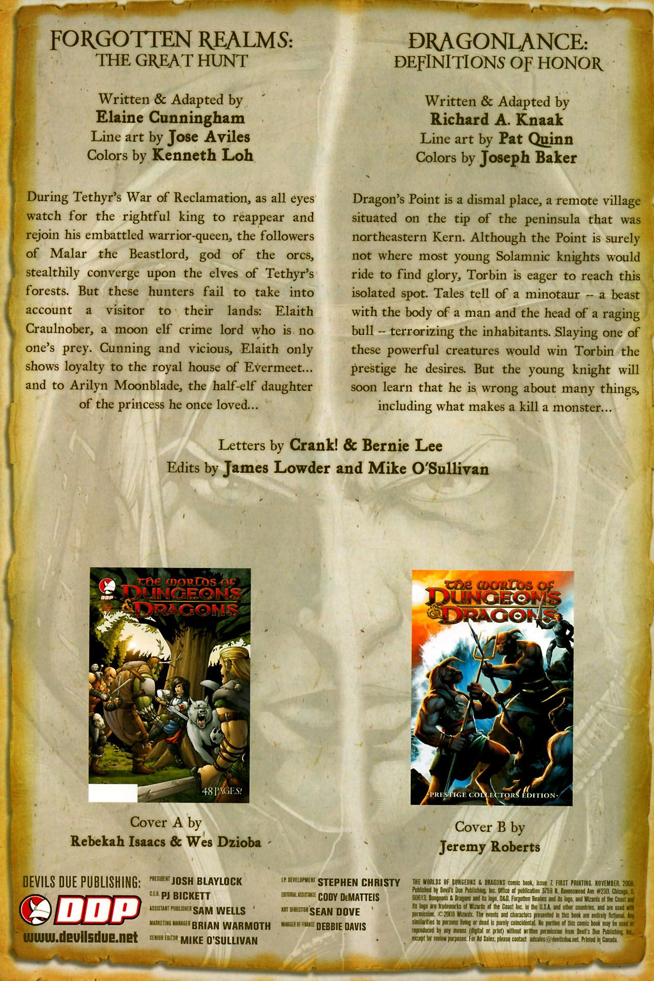 Read online The Worlds of Dungeons & Dragons comic -  Issue #7 - 2