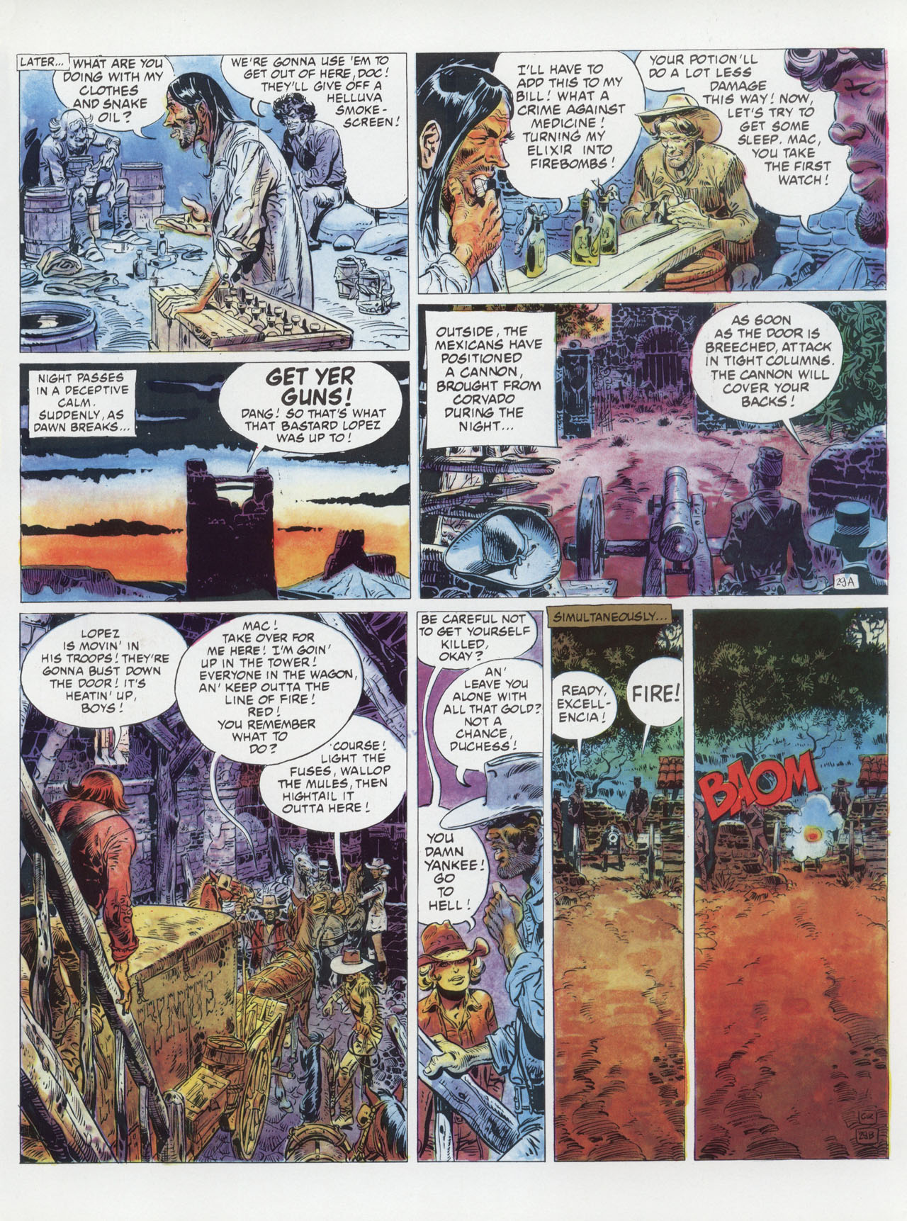 Read online Epic Graphic Novel: Blueberry comic -  Issue #2 - 35