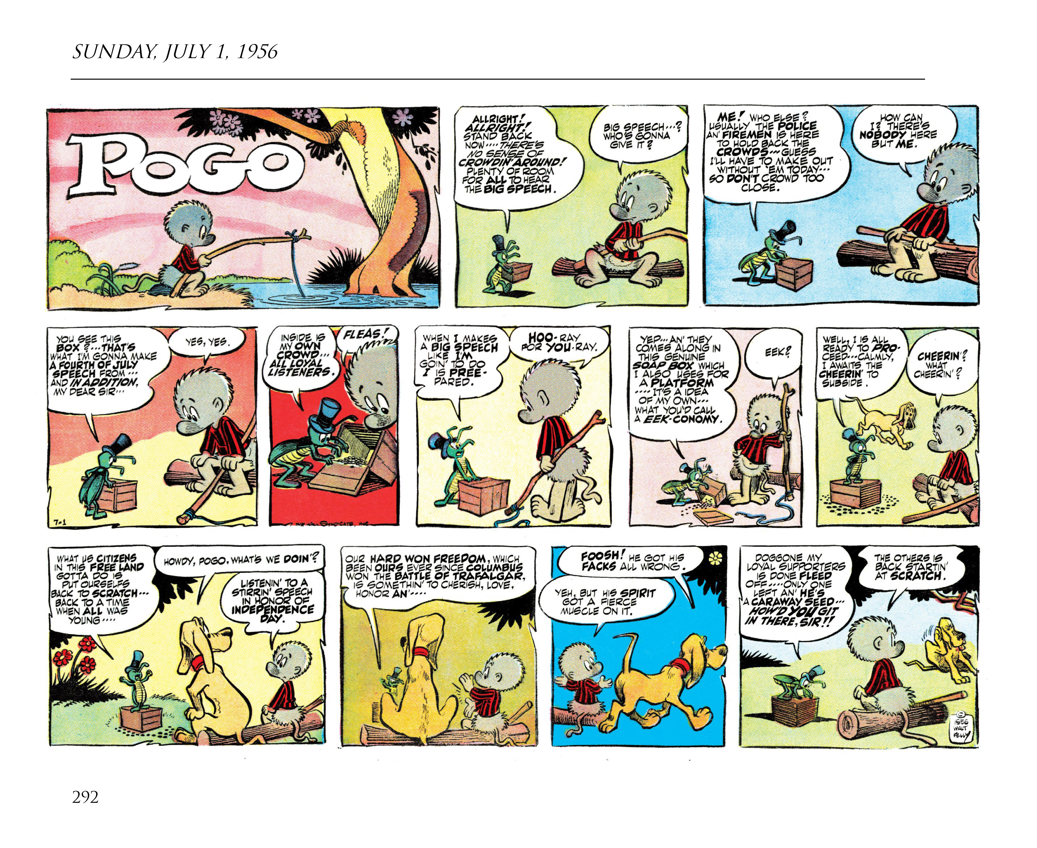 Read online Pogo by Walt Kelly: The Complete Syndicated Comic Strips comic -  Issue # TPB 4 (Part 4) - 4