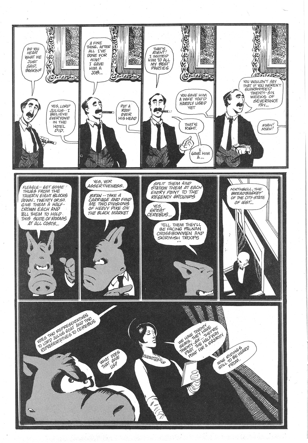 Read online Cerebus comic -  Issue #43 - 14