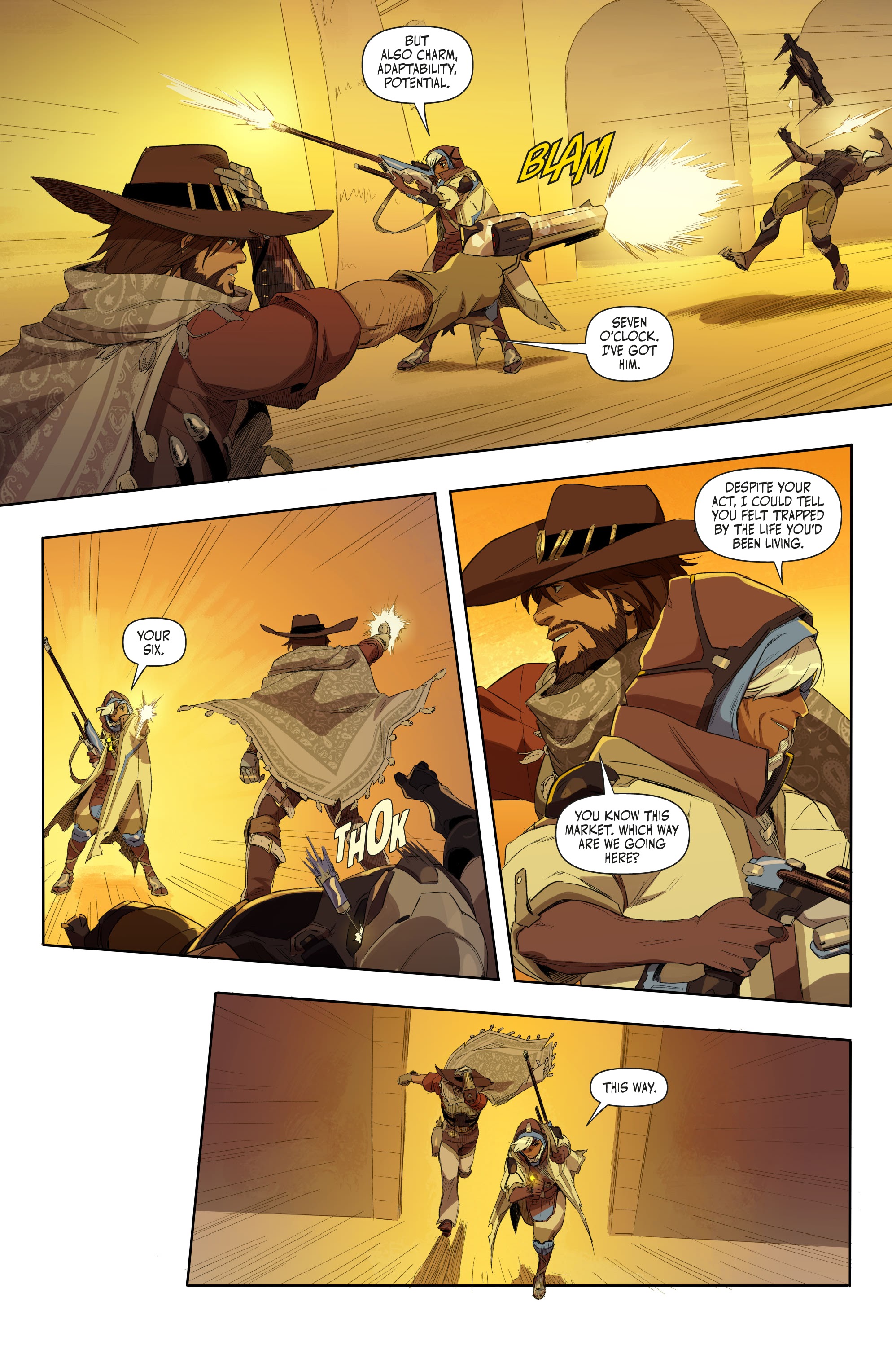 Read online Overwatch: New Blood comic -  Issue #1 - 12