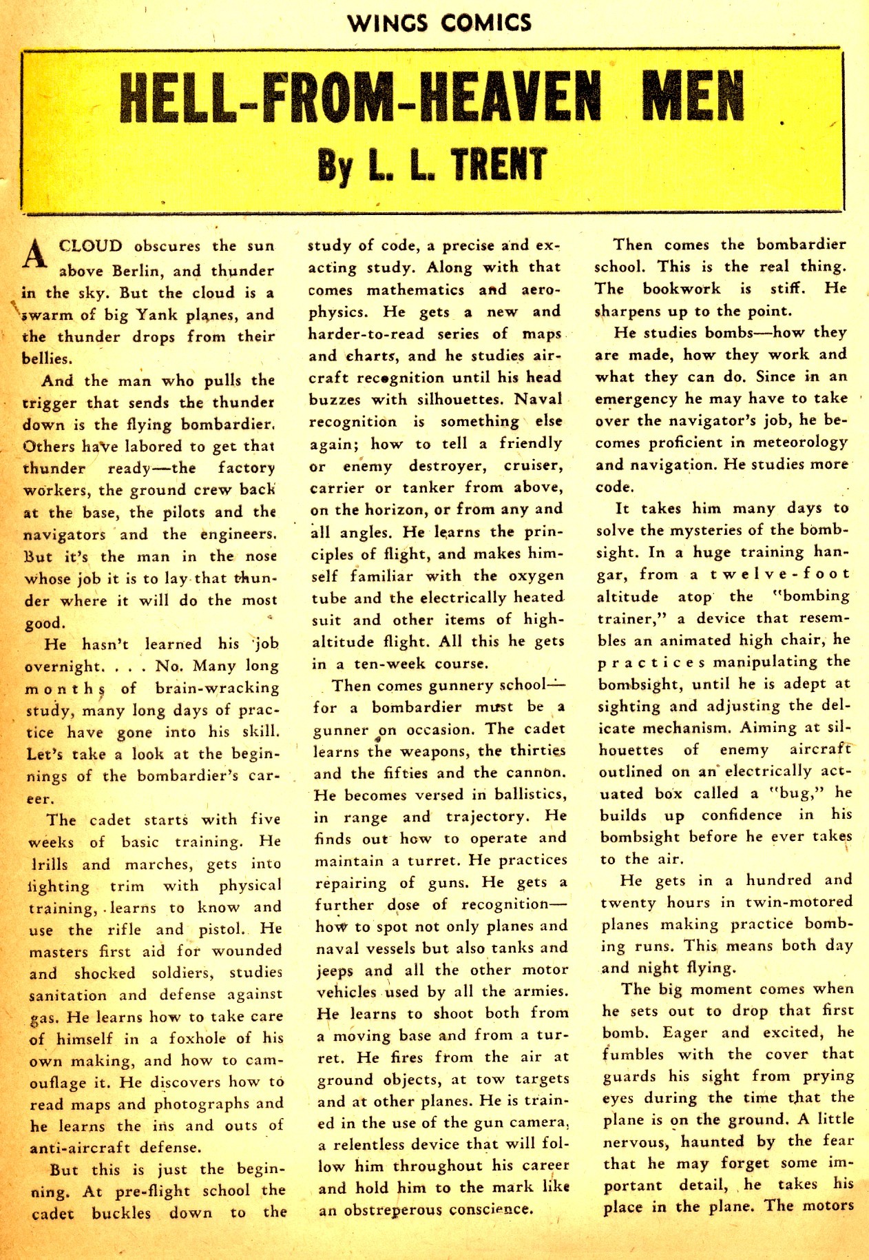 Read online Wings Comics comic -  Issue #52 - 42