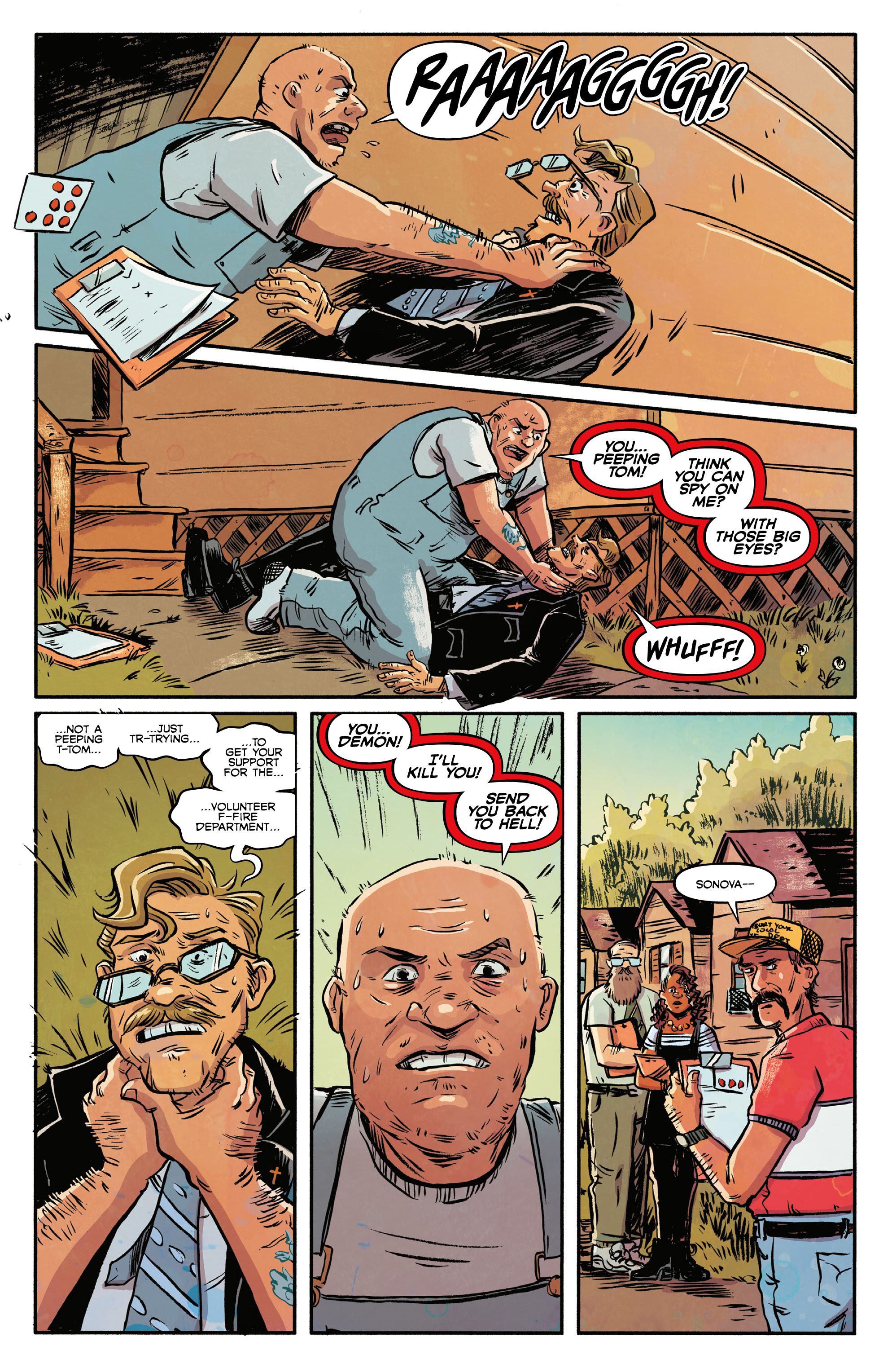 Read online Door to Door, Night by Night comic -  Issue #2 - 9