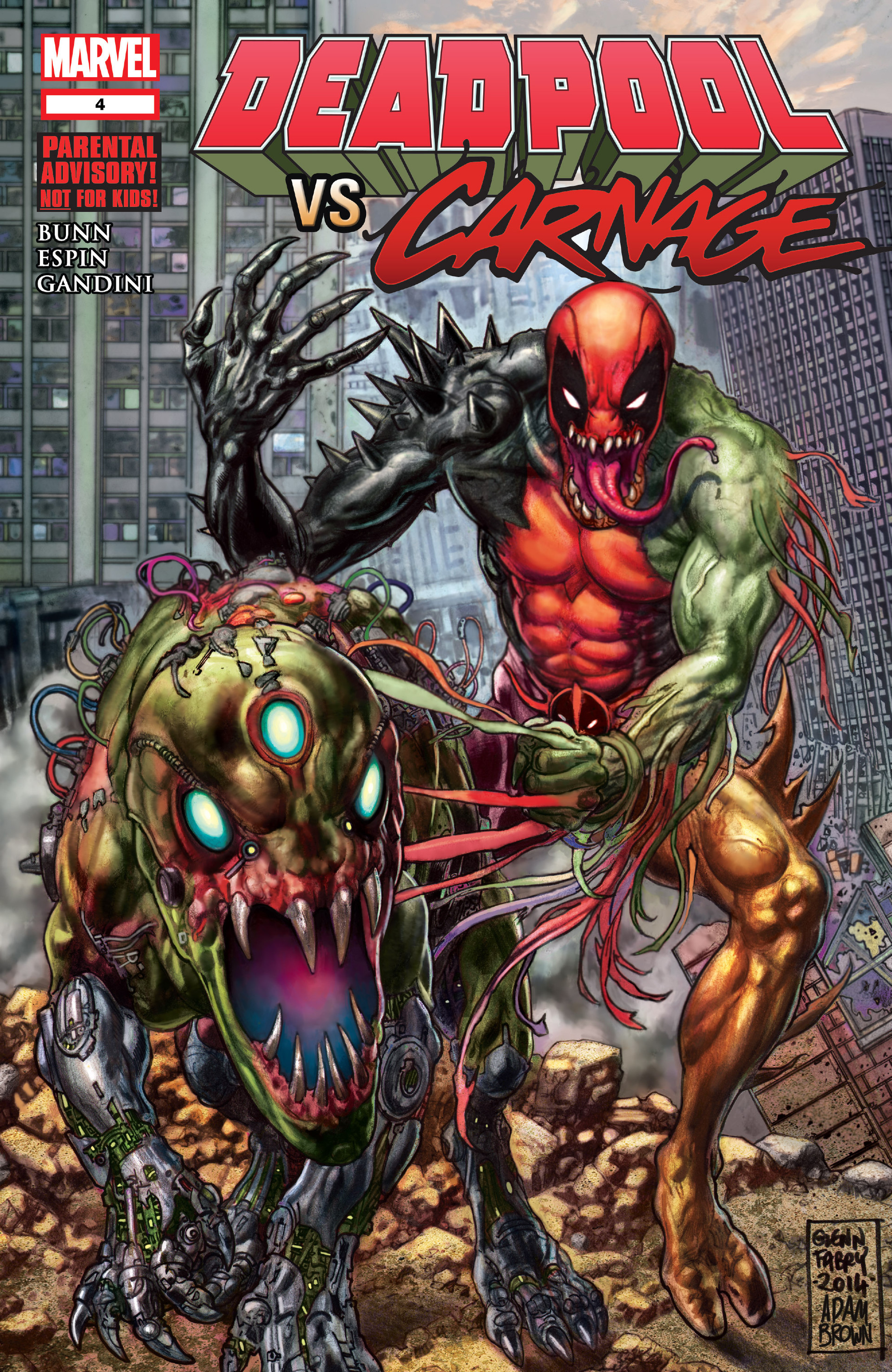Read online Deadpool vs. Carnage comic -  Issue #4 - 1
