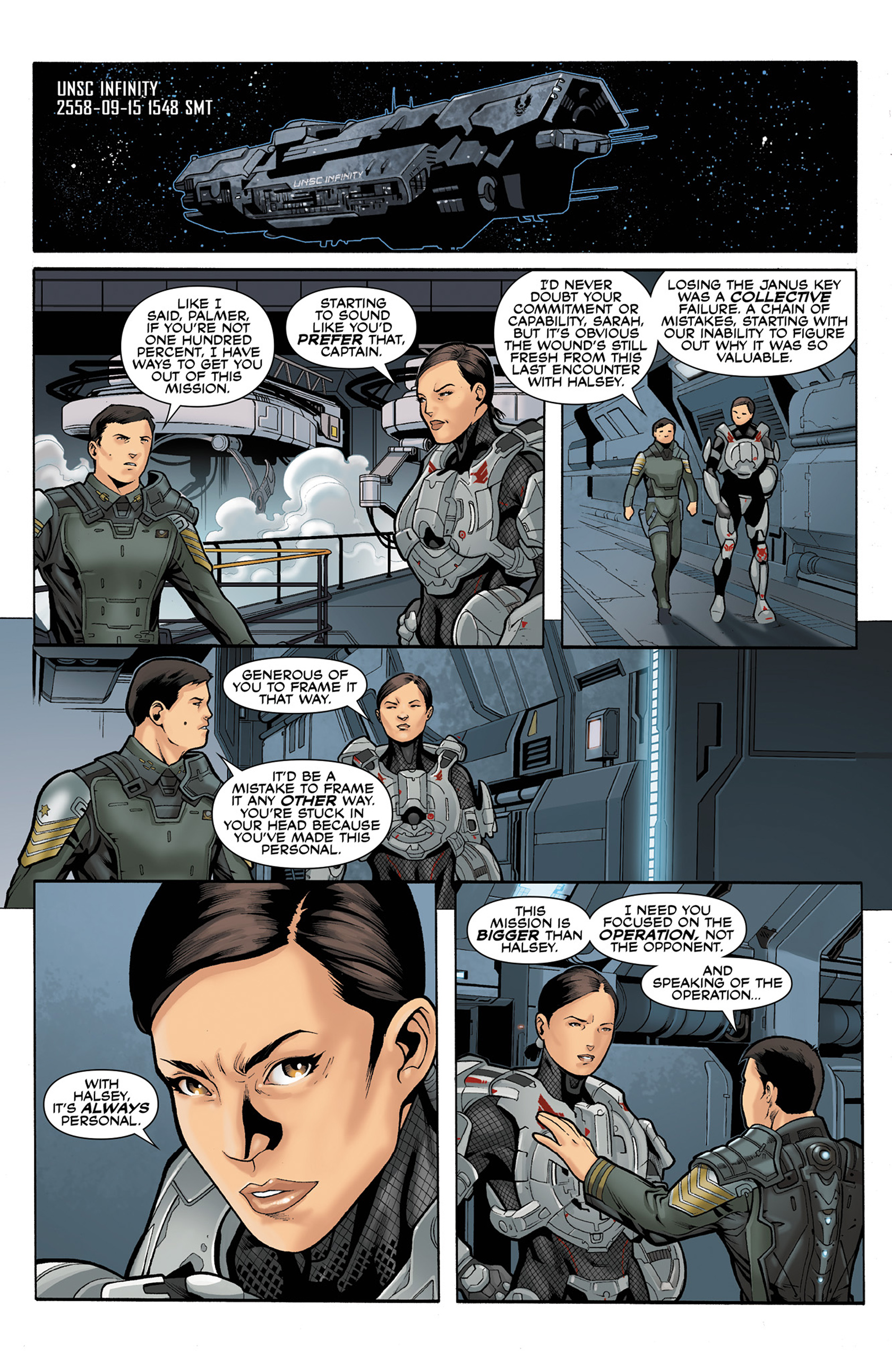 Read online Halo: Escalation comic -  Issue #19 - 11