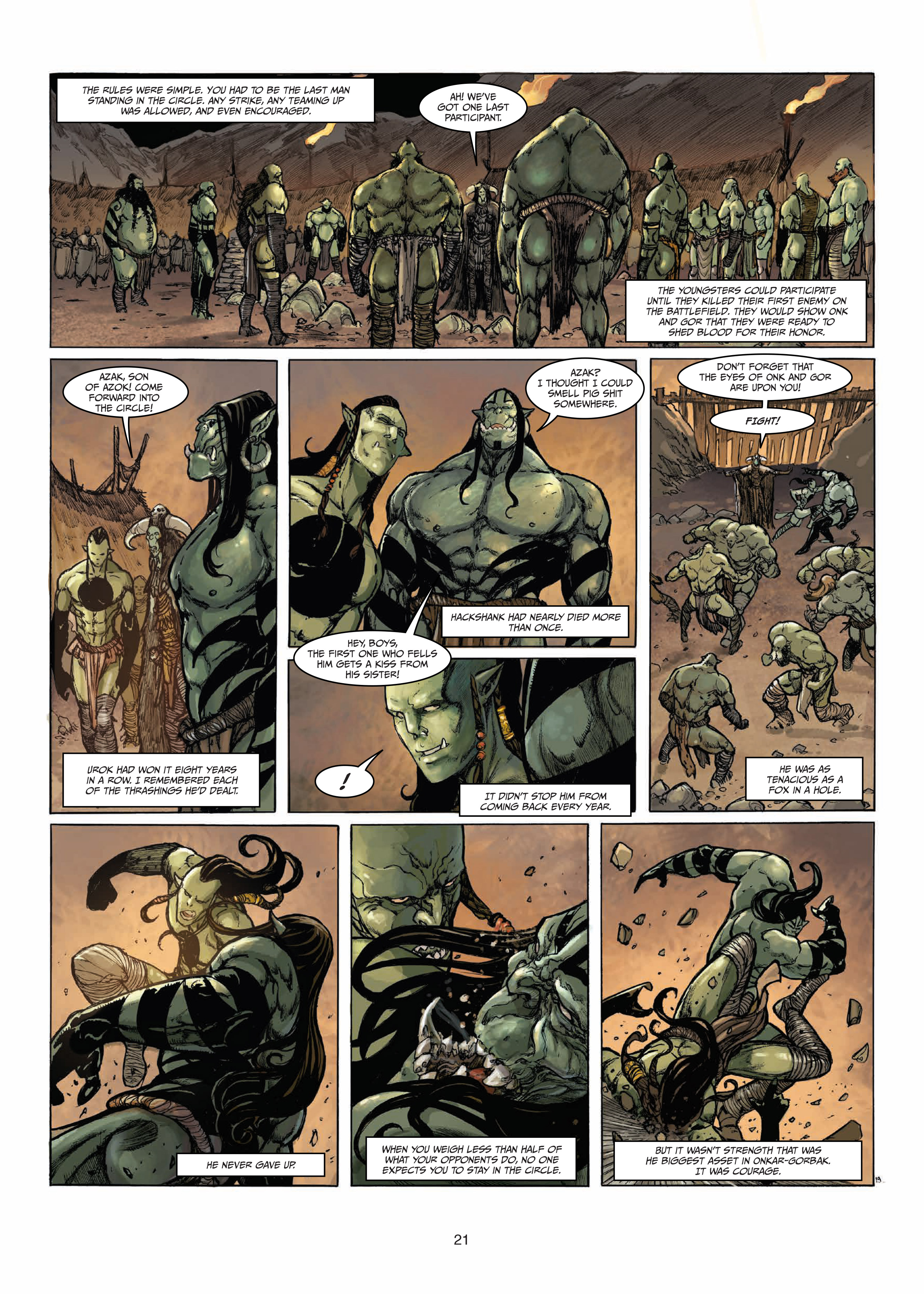 Read online Orcs & Goblins comic -  Issue #7 - 21