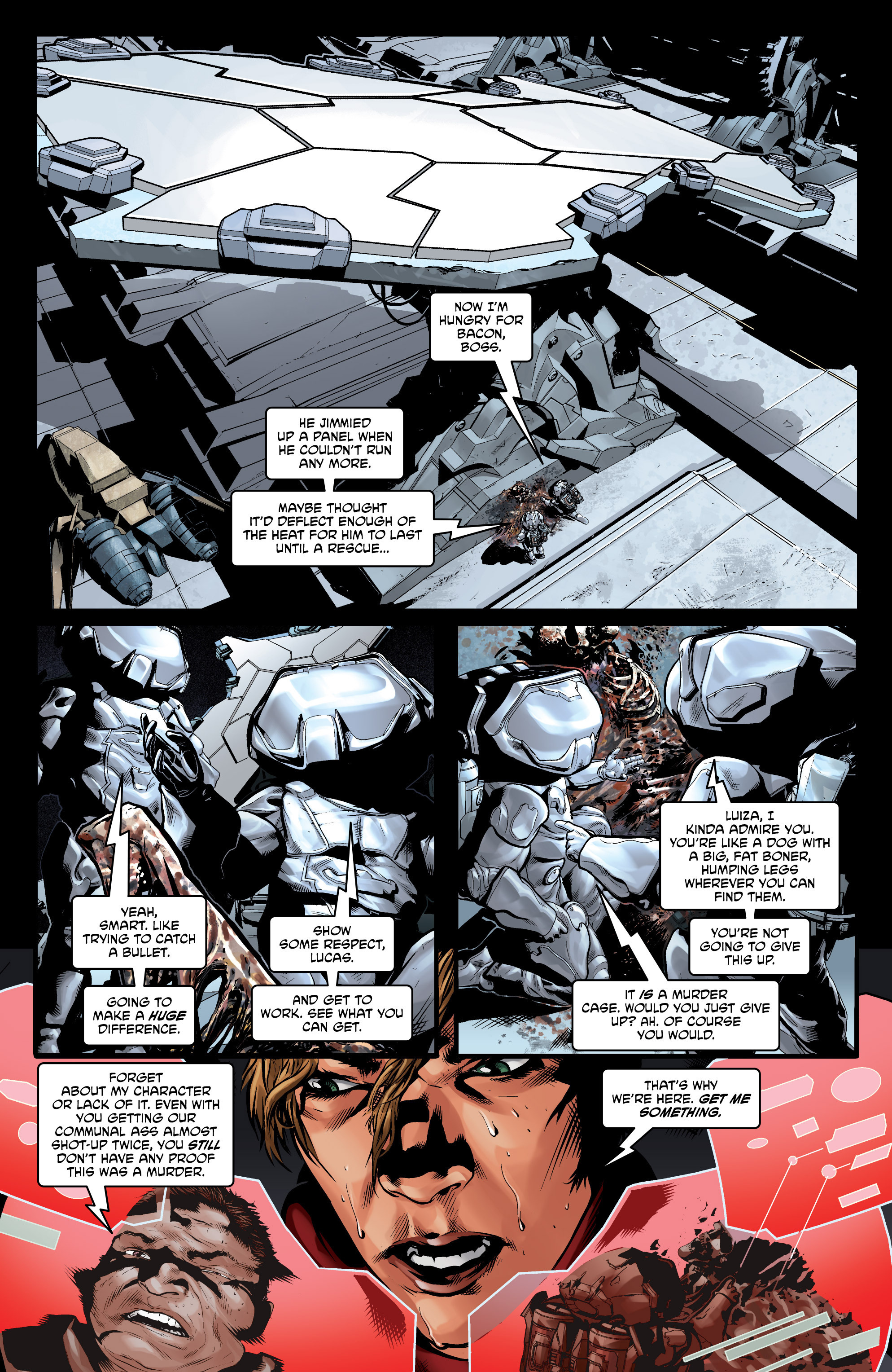 Read online Mercury Heat comic -  Issue #3 - 4