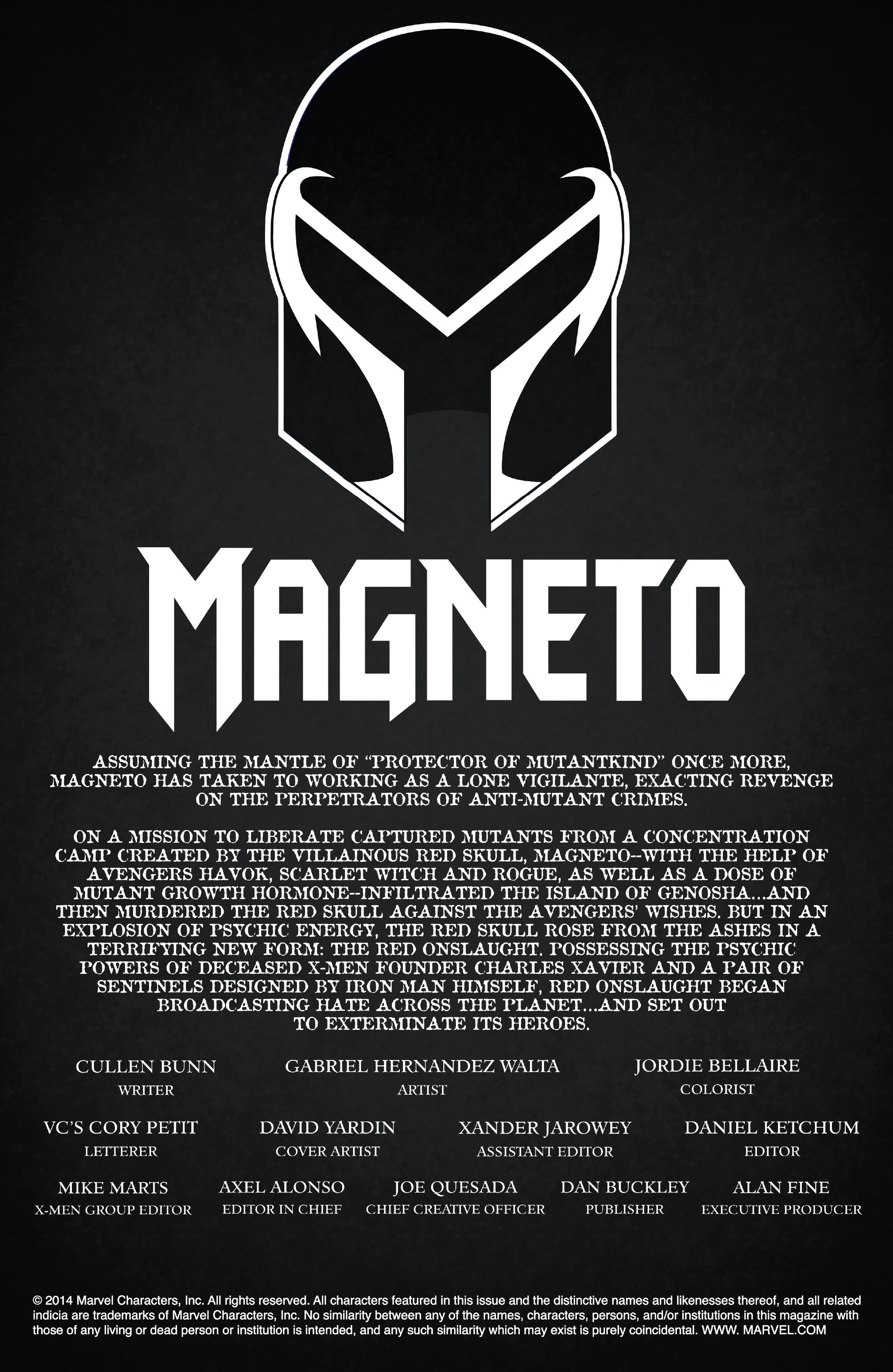 Read online Magneto comic -  Issue #11 - 2