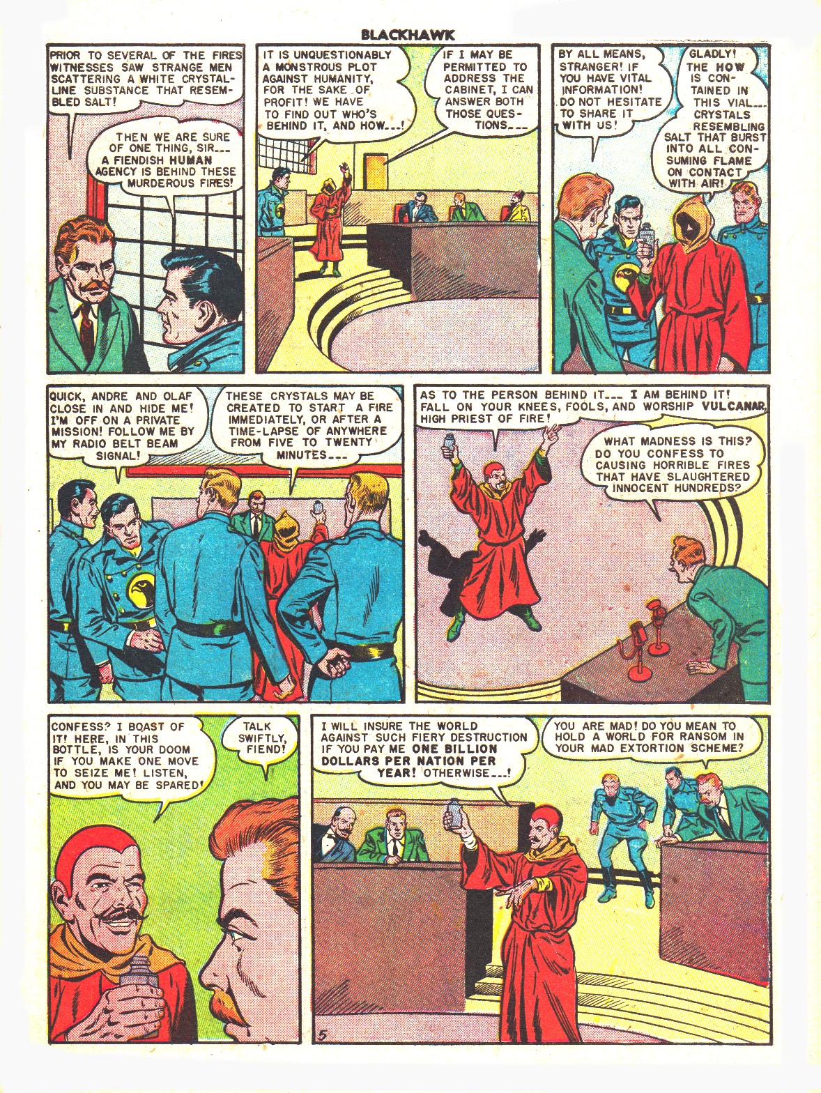 Read online Blackhawk (1957) comic -  Issue #38 - 7