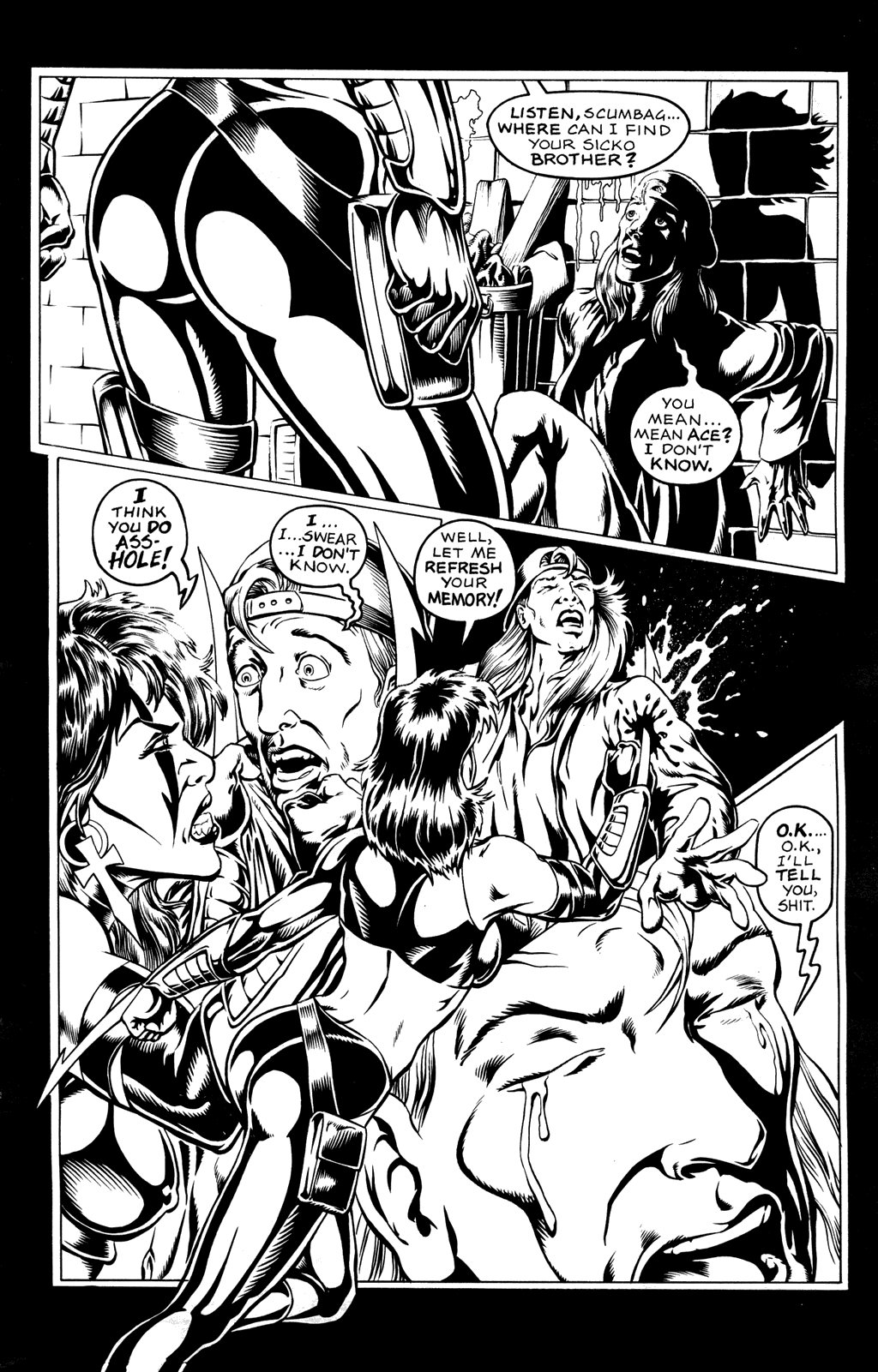 Read online Razor: Uncut comic -  Issue #13 - 15