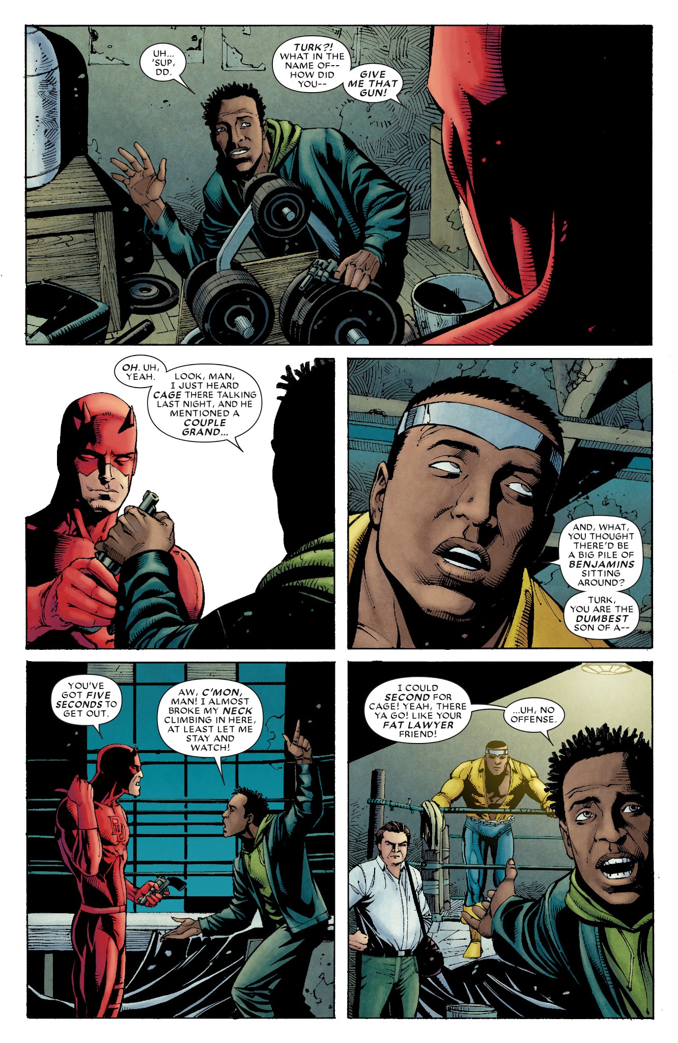 Read online Daredevil: Cage Match comic -  Issue # Full - 10