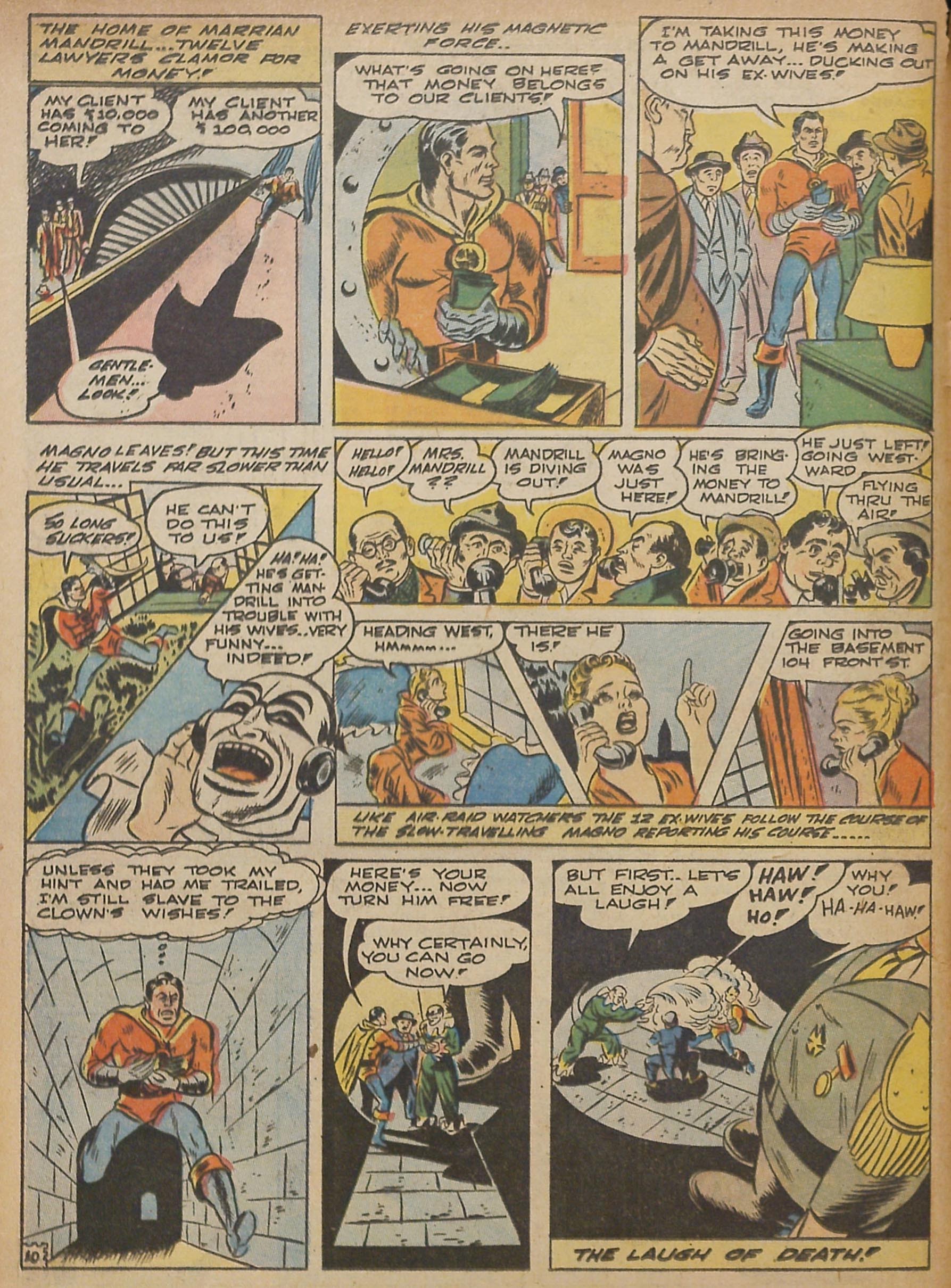 Read online Super-Mystery Comics comic -  Issue #14 - 12