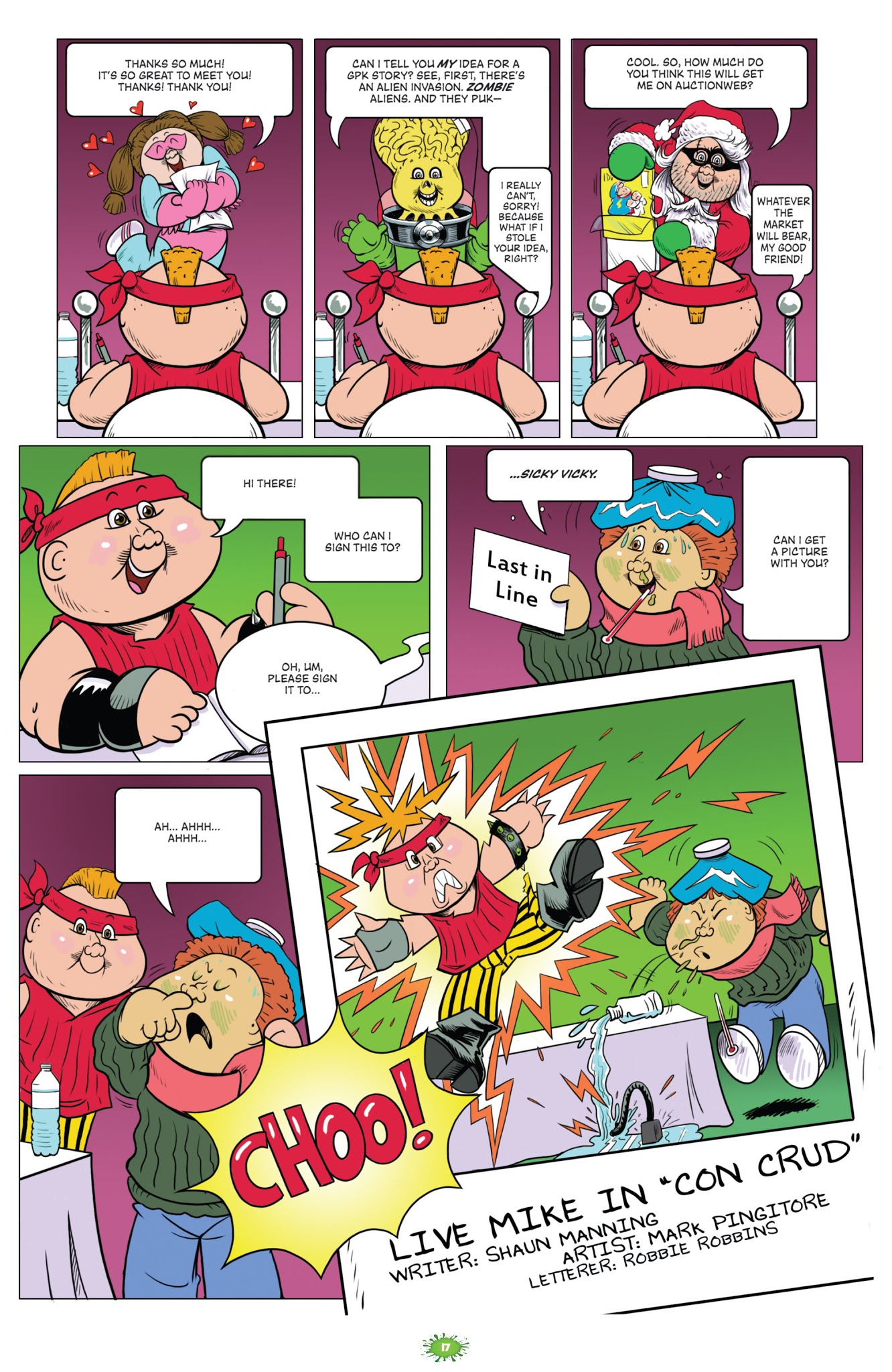 Read online Garbage Pail Kids comic -  Issue # TPB - 17