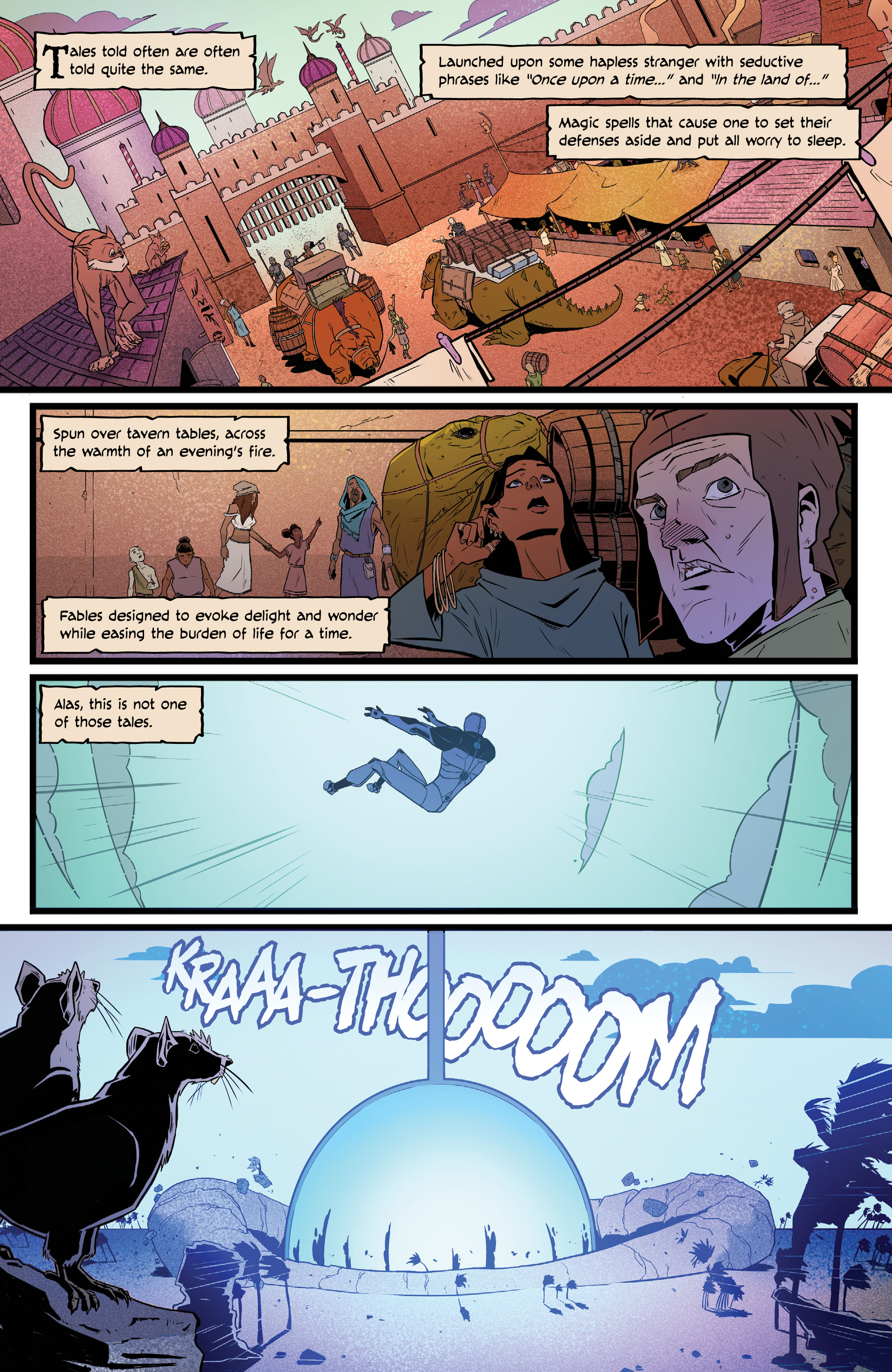 Read online Godfell comic -  Issue #1 - 3