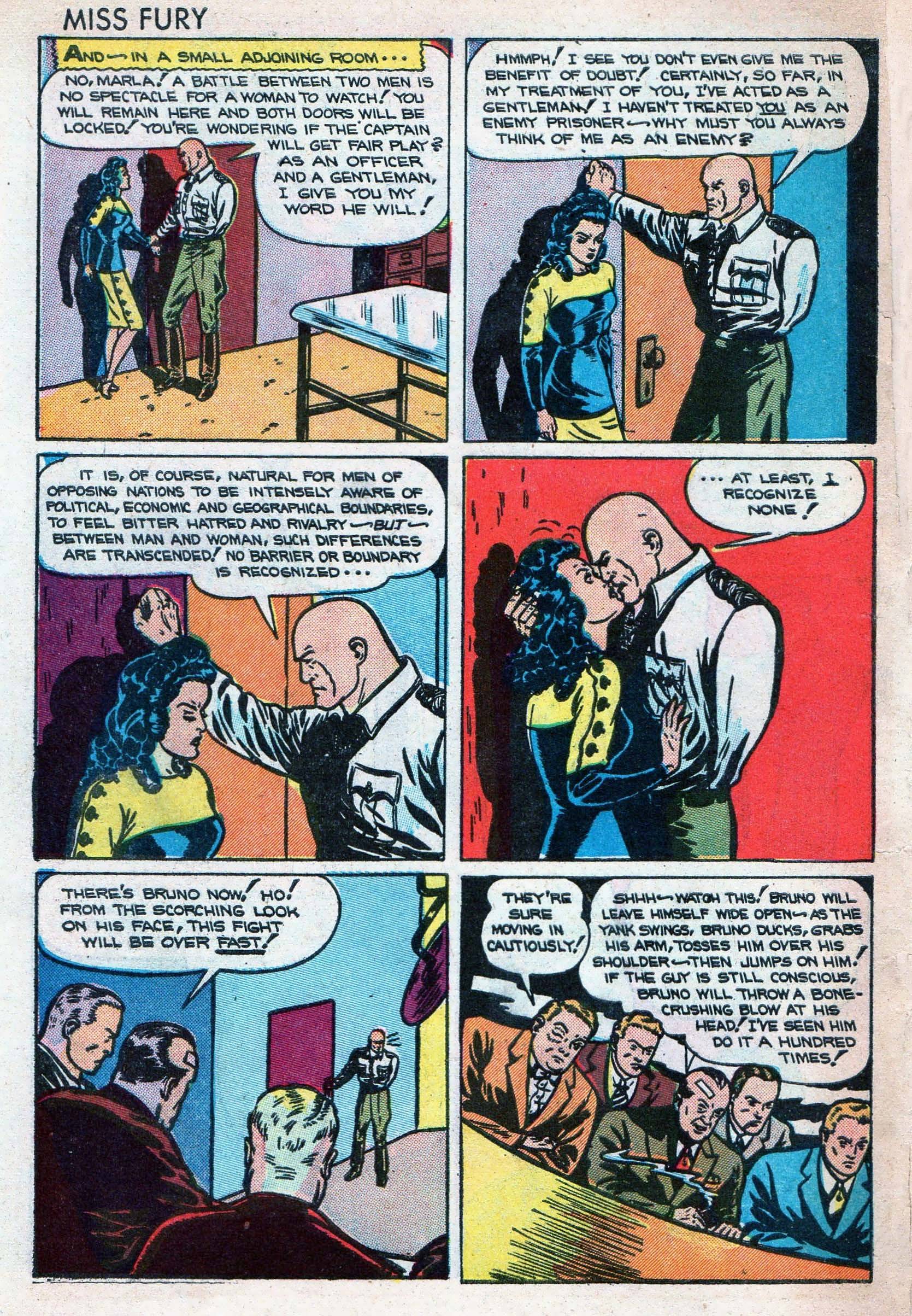 Read online Miss Fury (1942) comic -  Issue #5 - 46