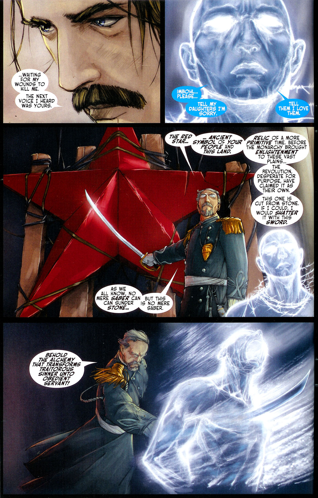 Read online The Red Star: Sword of Lies comic -  Issue #2 - 21