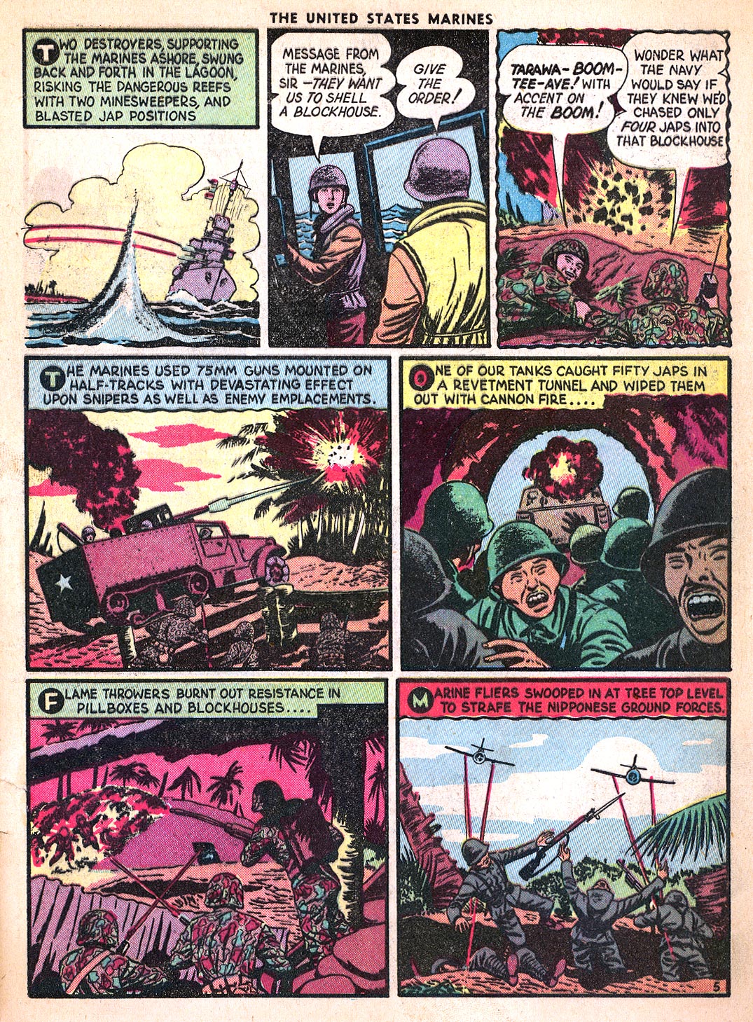 Read online United States Marines comic -  Issue #3 - 7