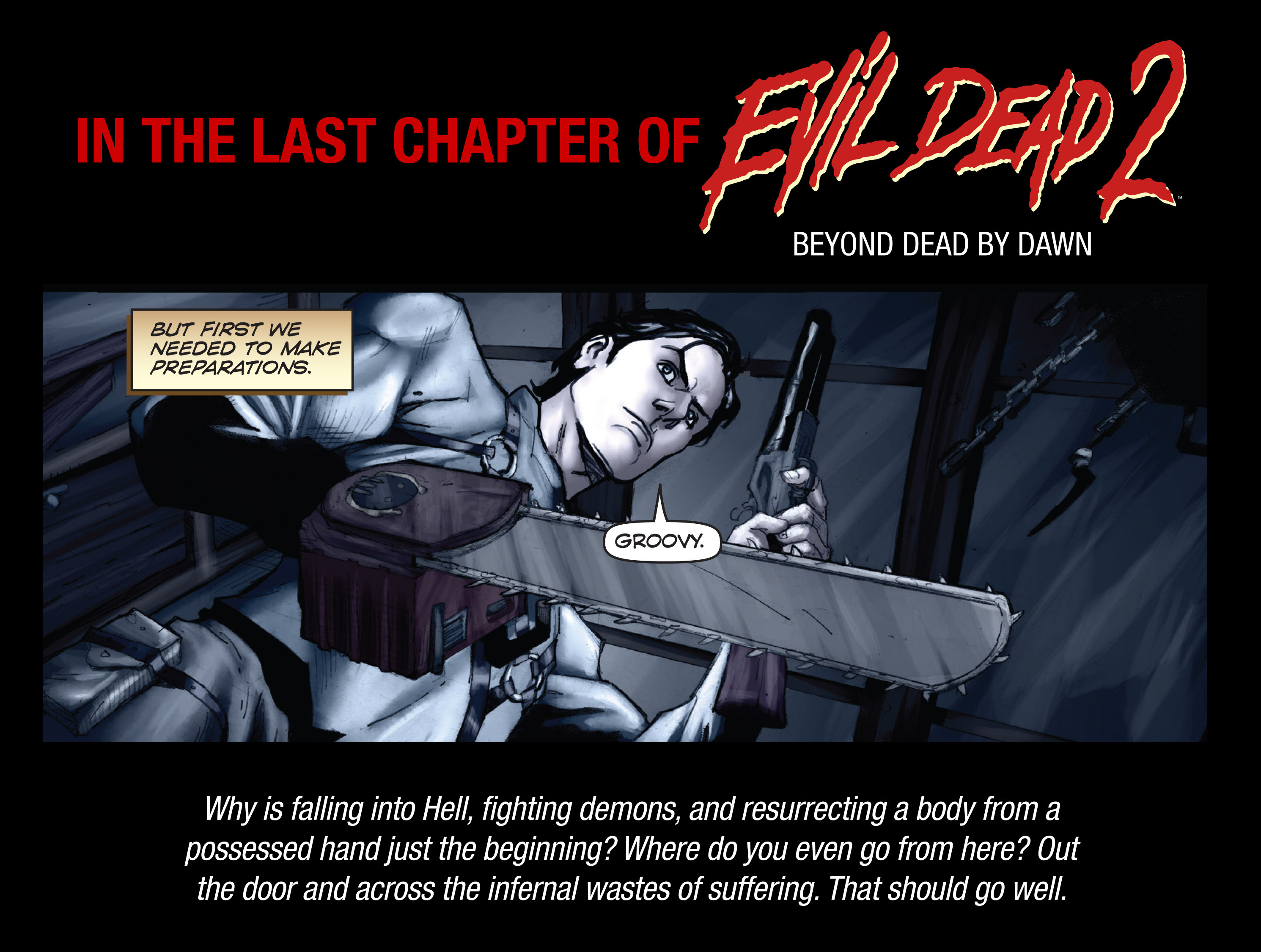 Read online Evil Dead 2: Beyond Dead By Dawn comic -  Issue #3 - 3