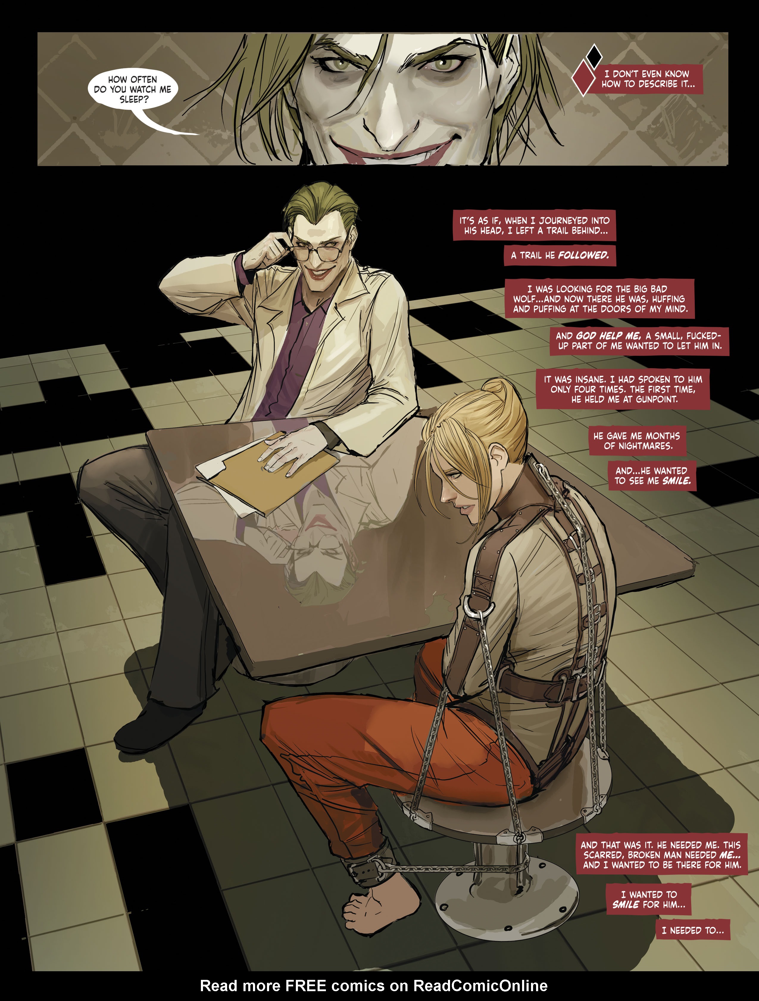 Read online Harleen comic -  Issue #2 - 56