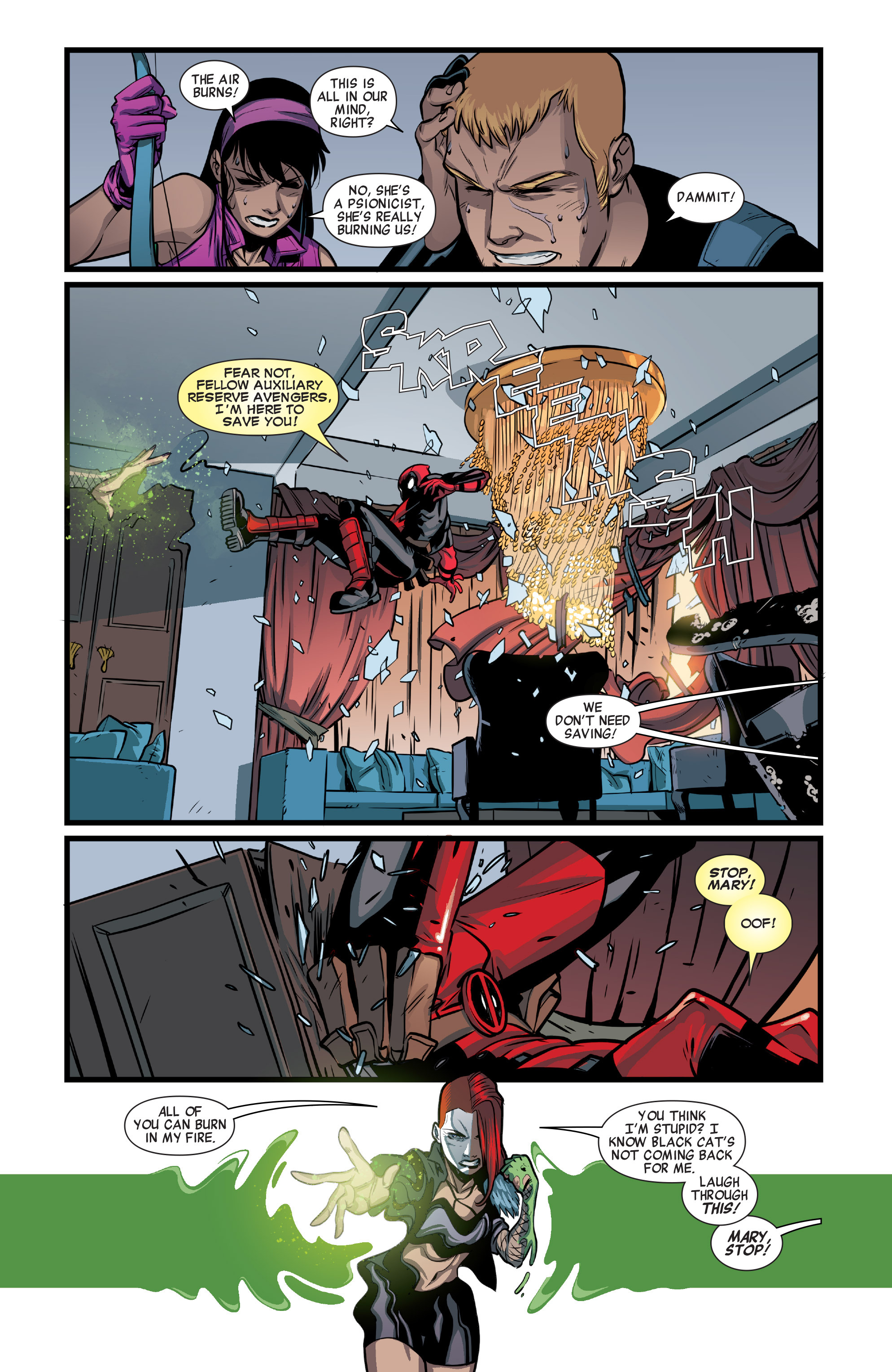 Read online Hawkeye vs. Deadpool comic -  Issue #4 - 9
