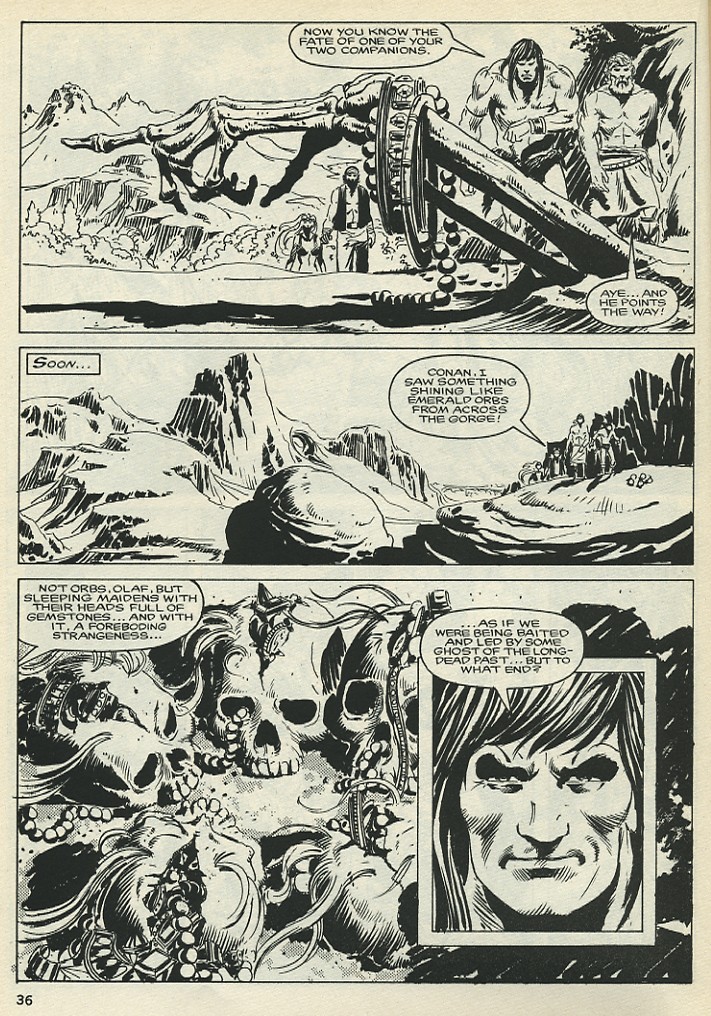 Read online The Savage Sword Of Conan comic -  Issue #136 - 35