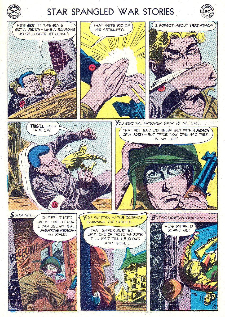 Read online Star Spangled War Stories (1952) comic -  Issue #62 - 23