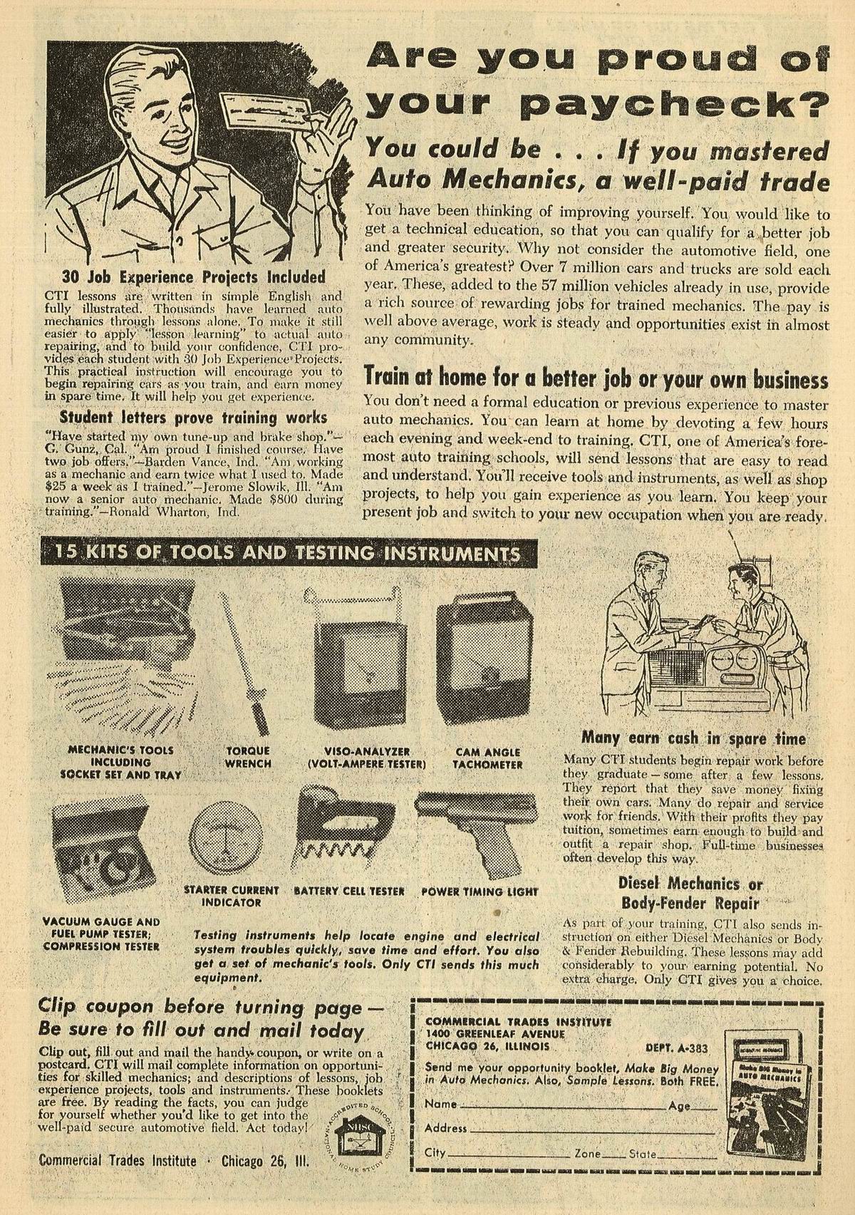 Read online Adventures Into The Unknown comic -  Issue #144 - 34