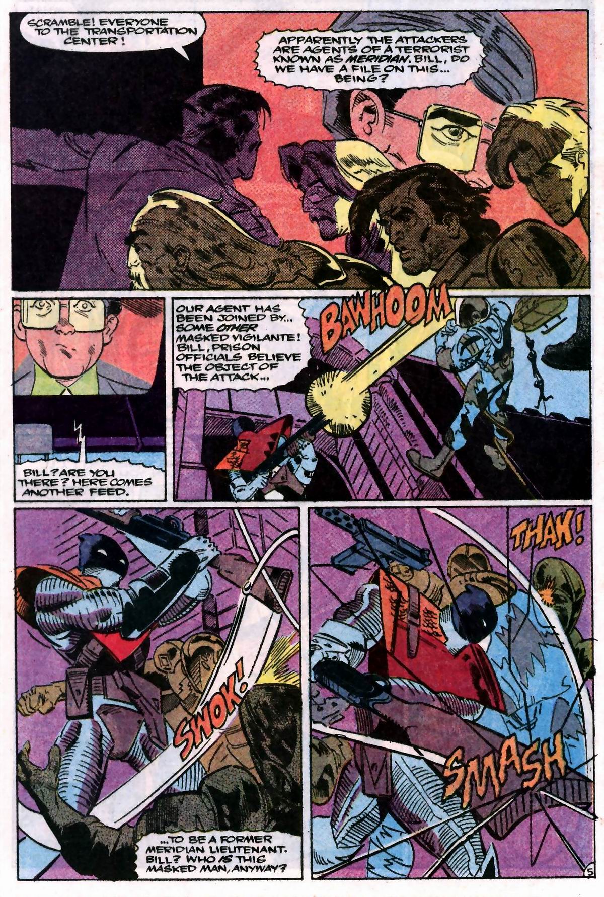 Read online The Web (1991) comic -  Issue #3 - 6