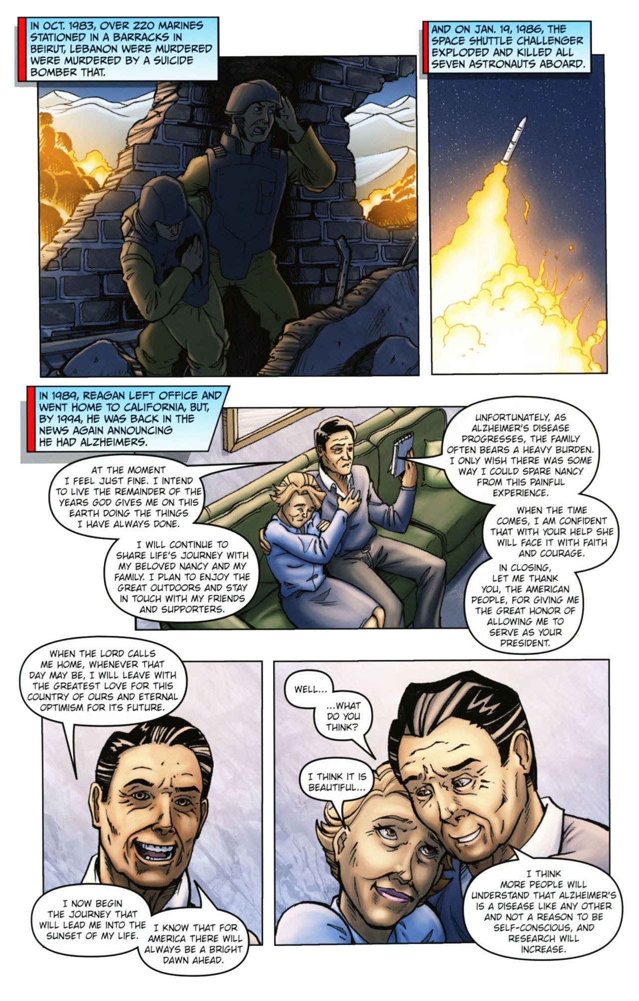 Read online Political Power: Ronald Reagan comic -  Issue # Full - 33