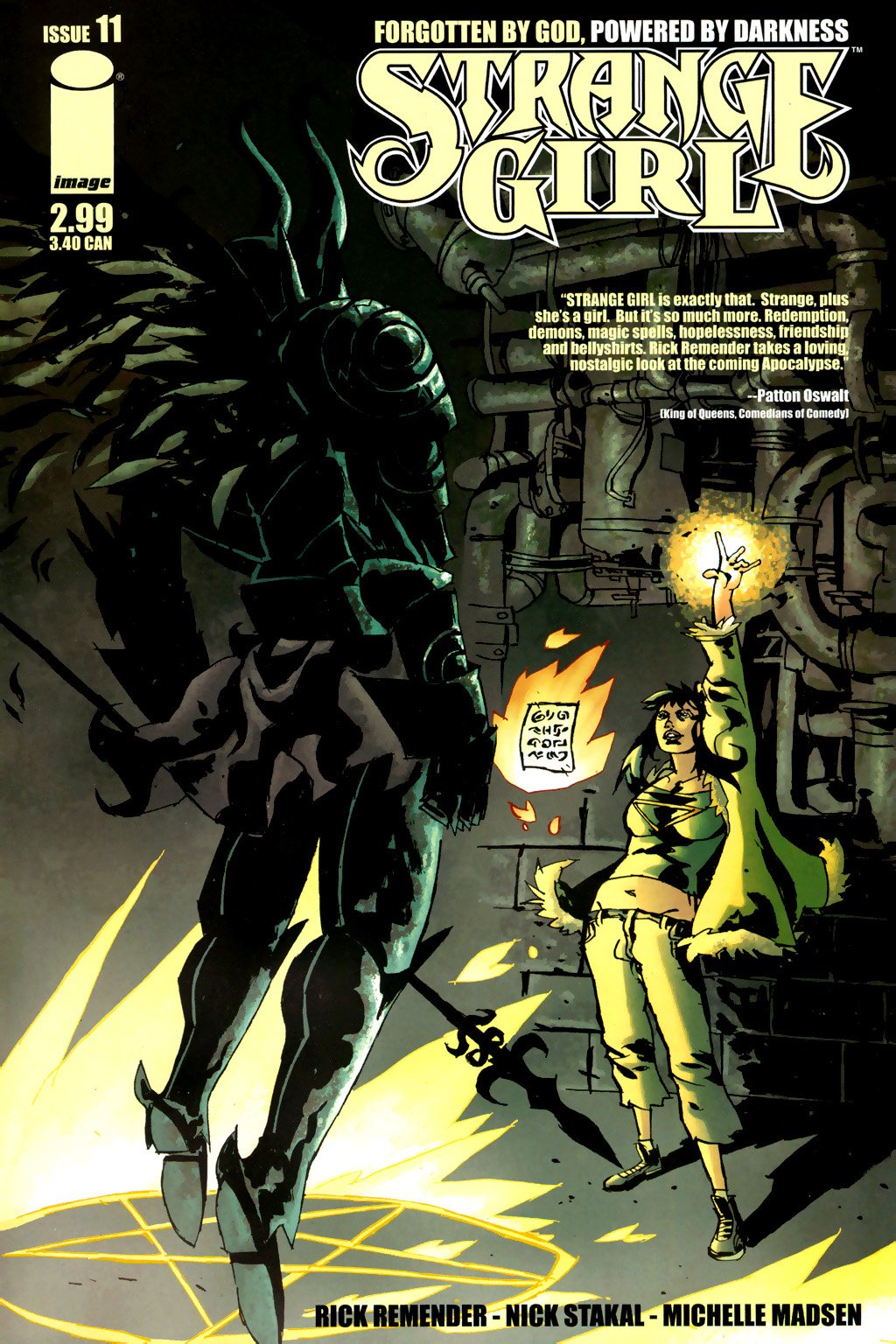 Read online Strange Girl comic -  Issue #11 - 1