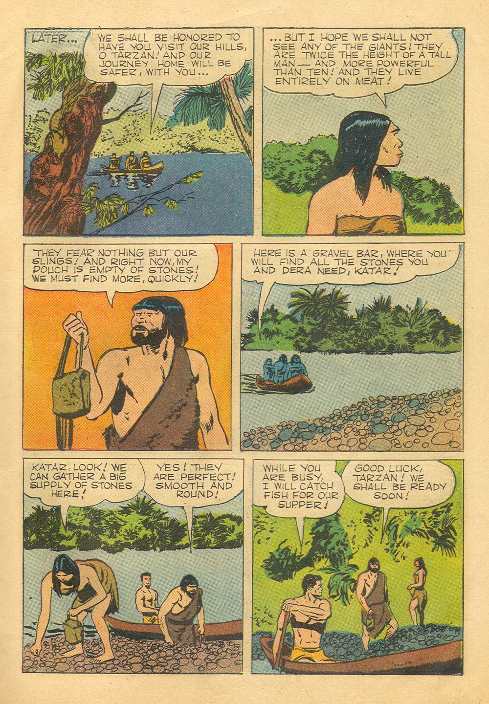 Read online Tarzan (1948) comic -  Issue #115 - 7
