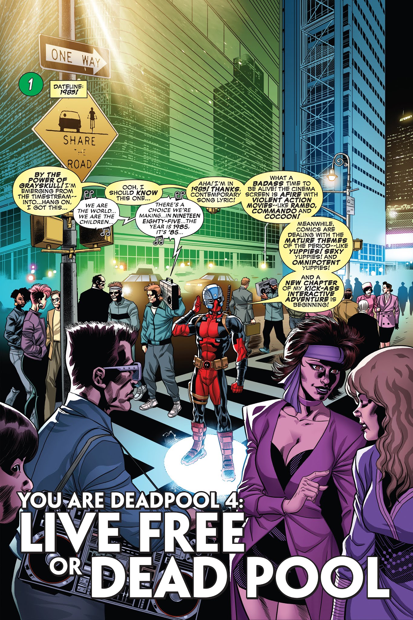 Read online You Are Deadpool comic -  Issue #4 - 4
