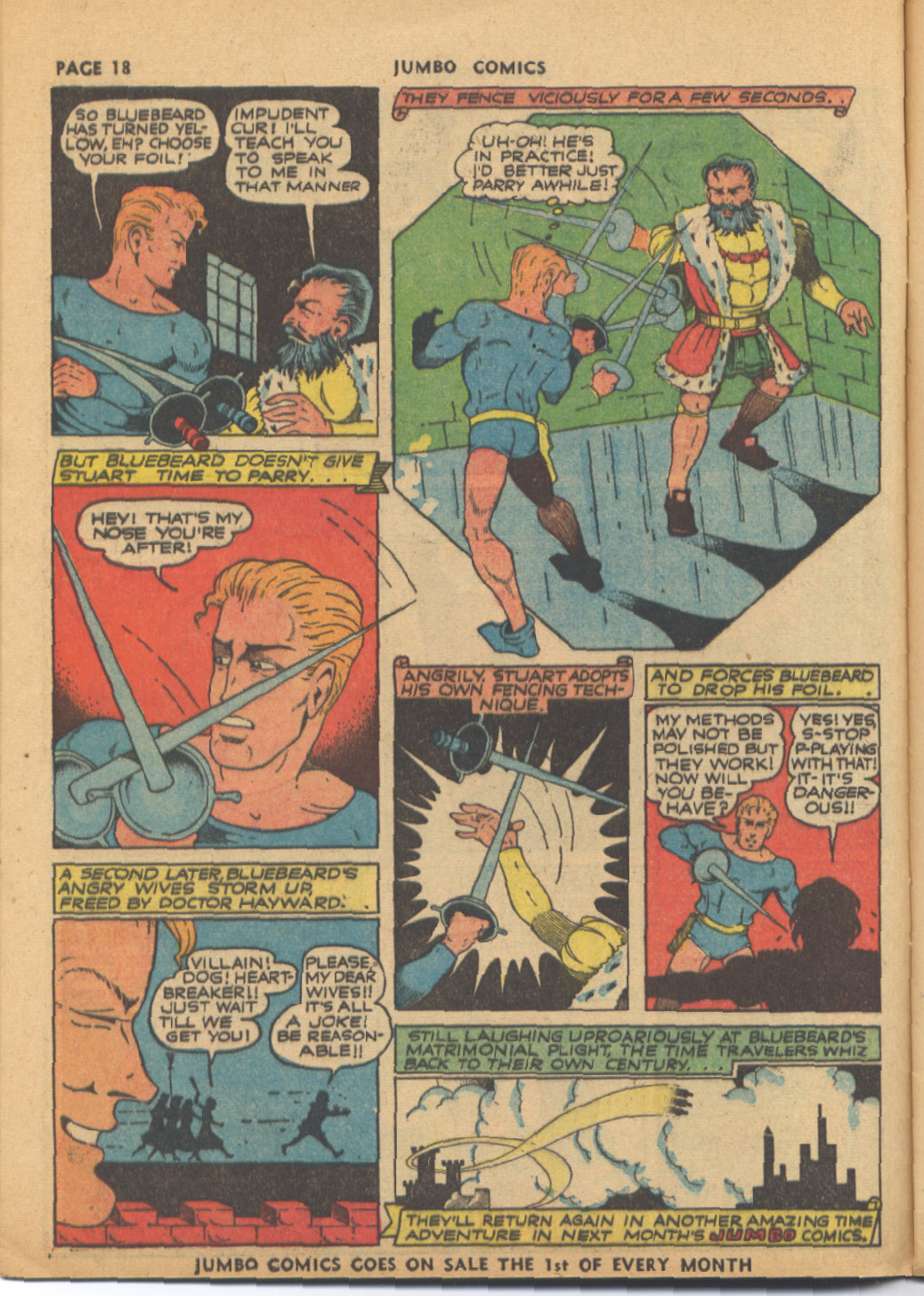 Read online Jumbo Comics comic -  Issue #33 - 20