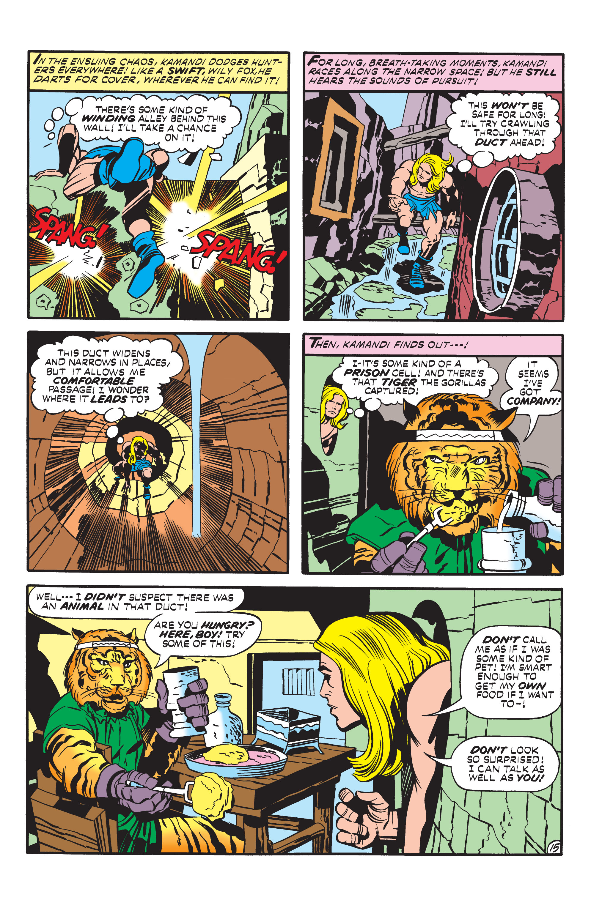 Read online Kamandi, The Last Boy On Earth comic -  Issue #4 - 15