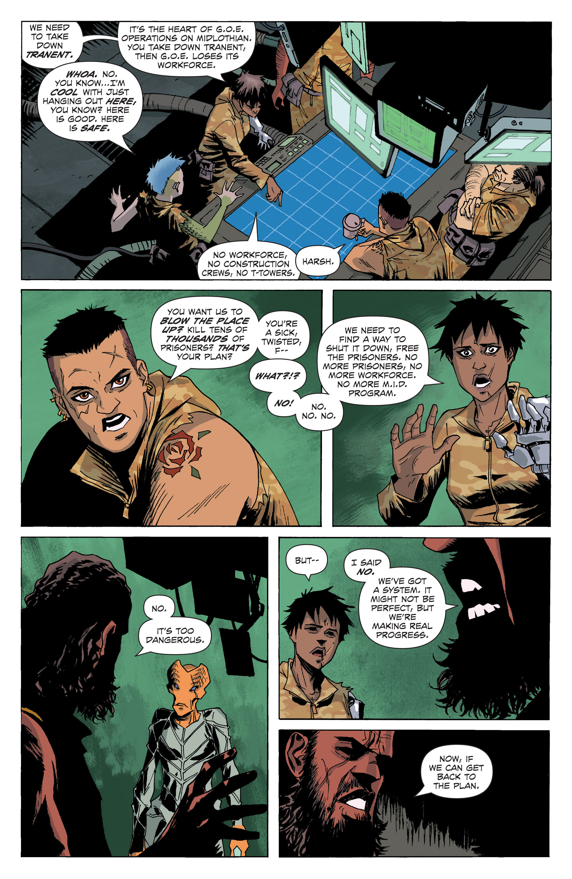 Read online Cluster comic -  Issue #5 - 19