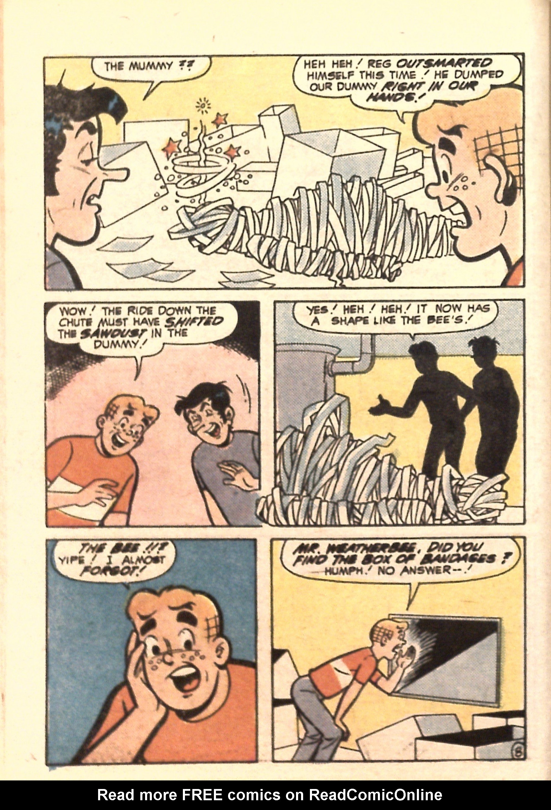 Read online Archie...Archie Andrews, Where Are You? Digest Magazine comic -  Issue #7 - 36